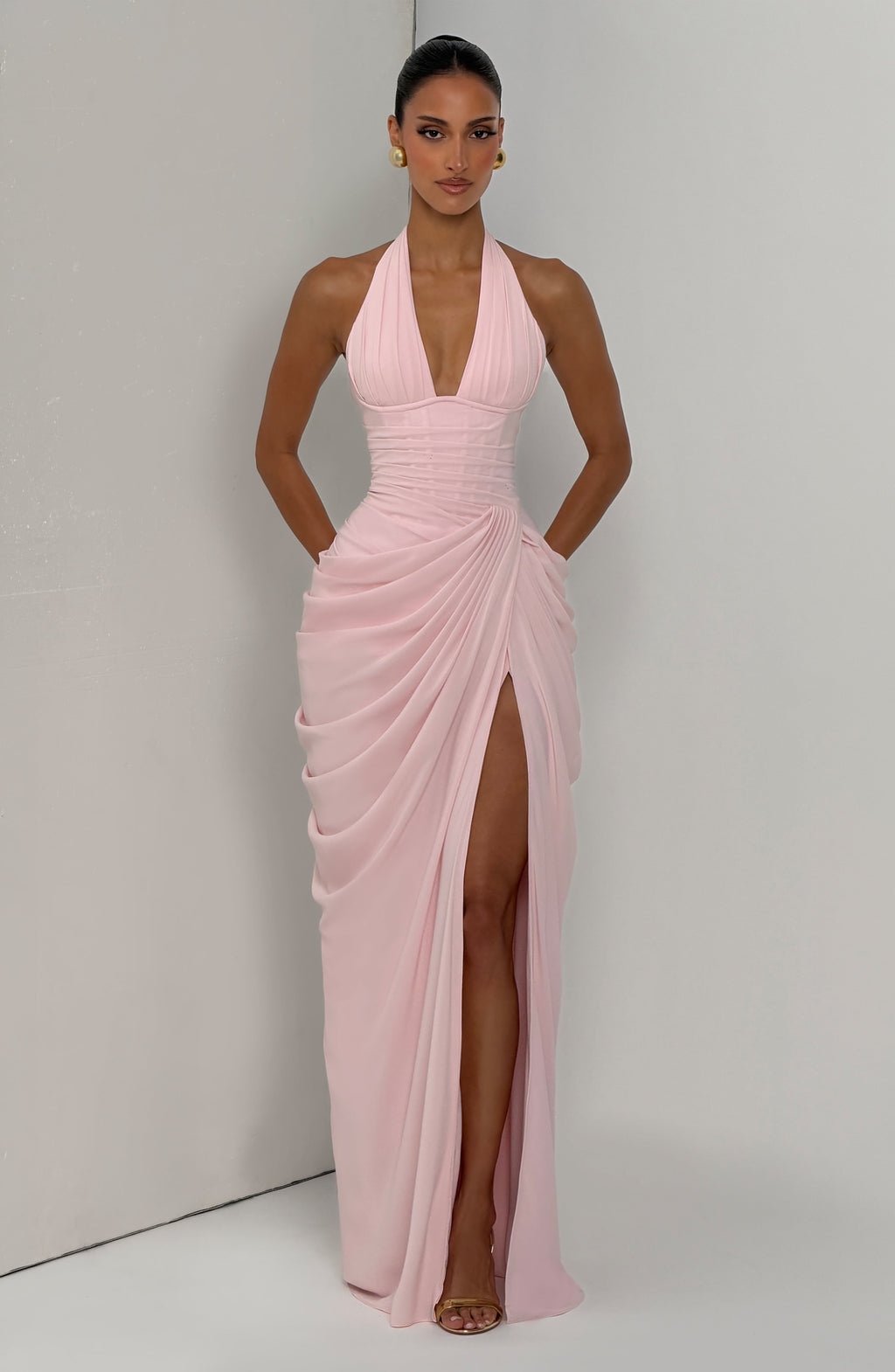 Minette Maxi Dress - Blush