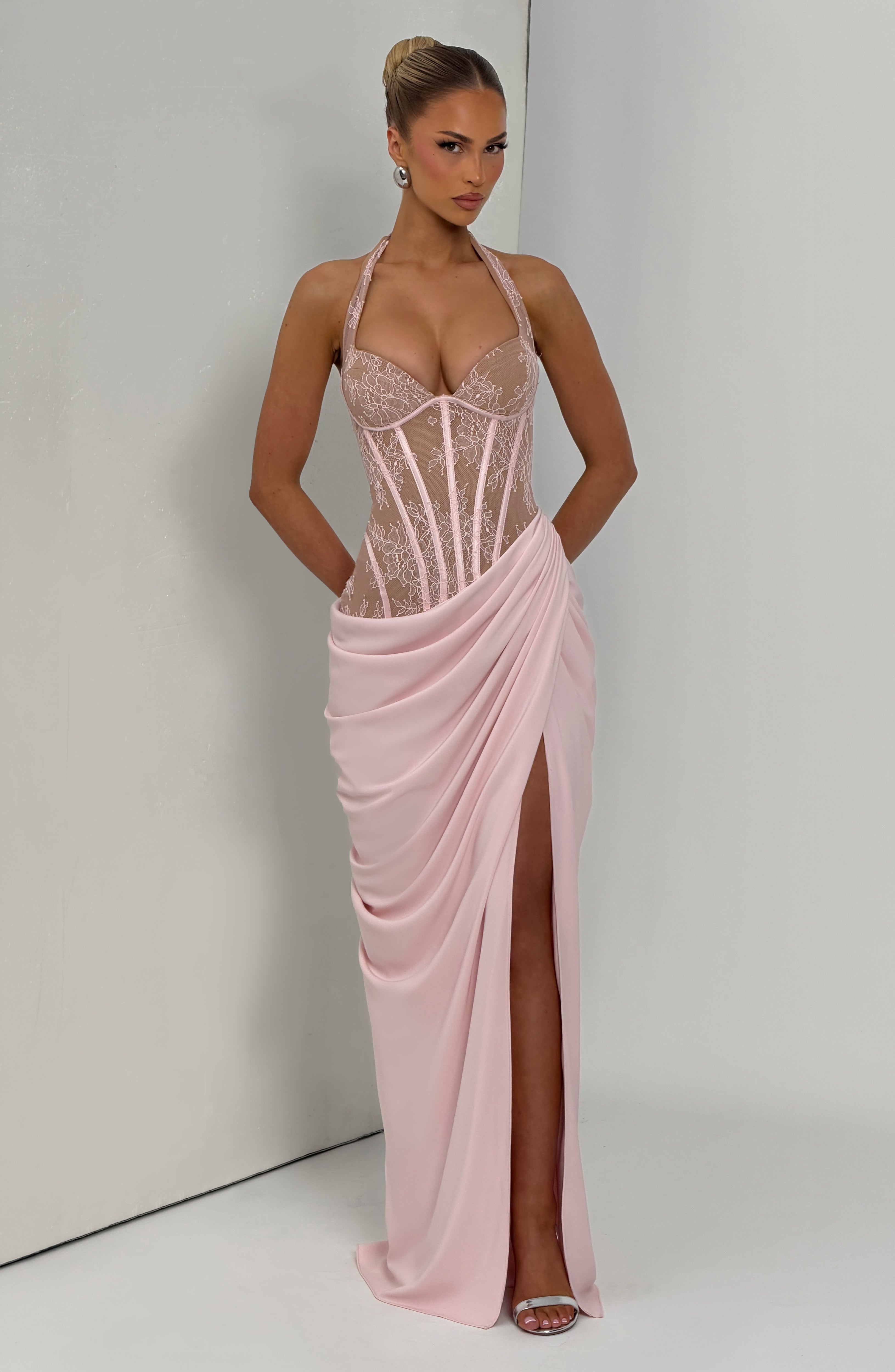 Bonita Maxi Dress - Blush