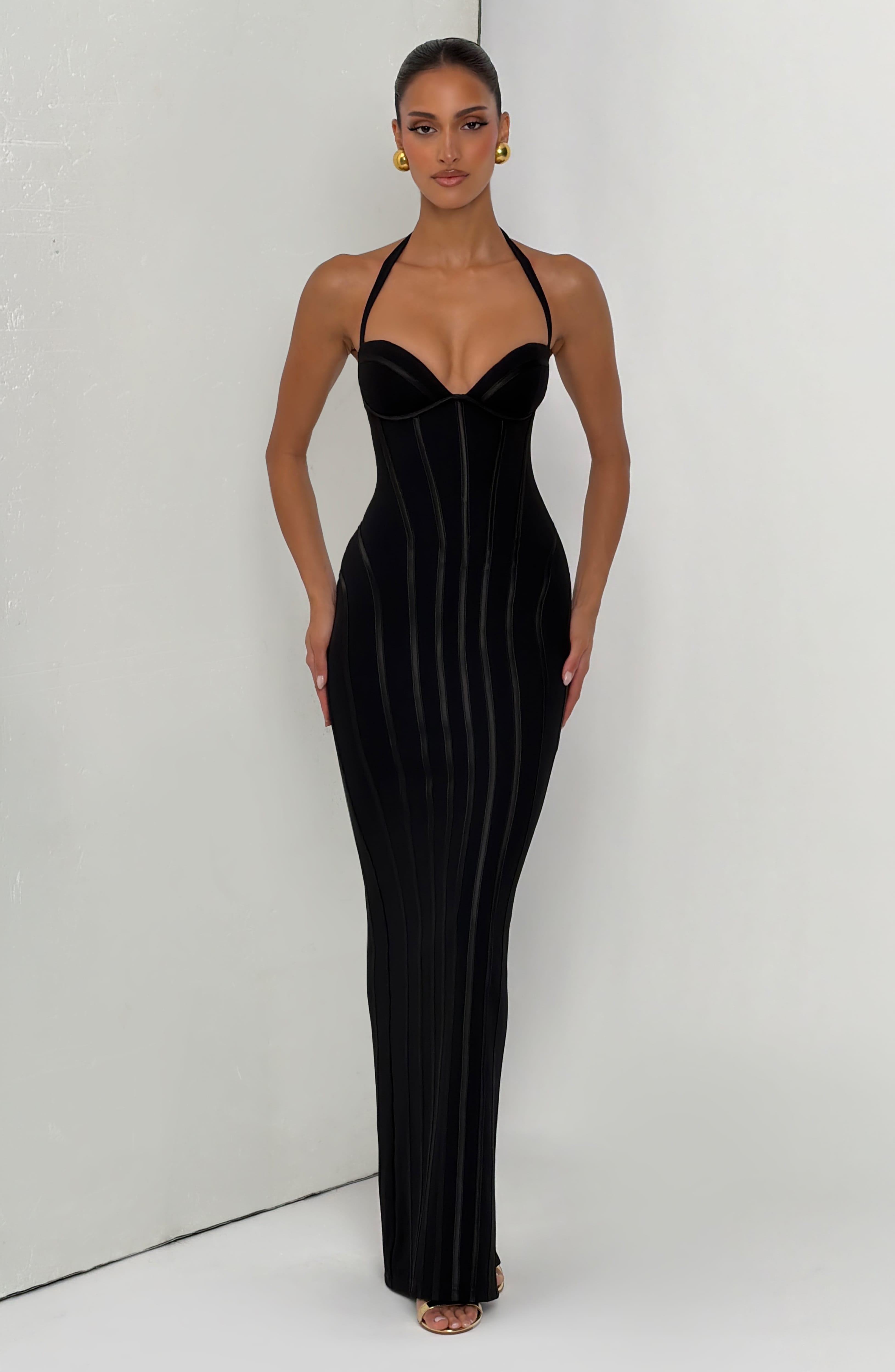 Nigella Maxi Dress - Black
