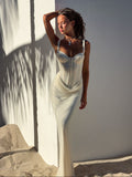 GINNY MAXI DRESS - OFF WHITE