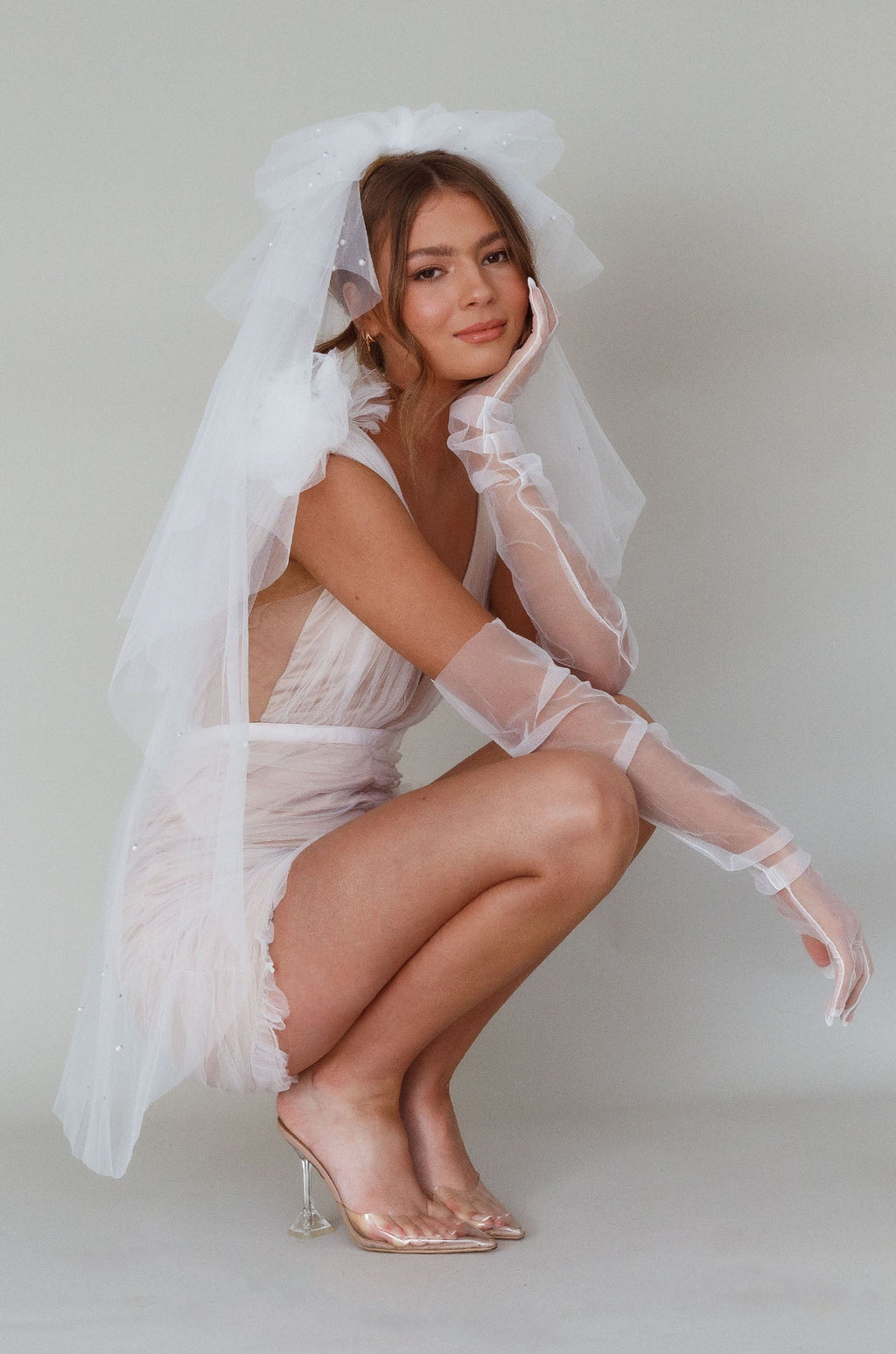 Unforgettable Pearl Veil White