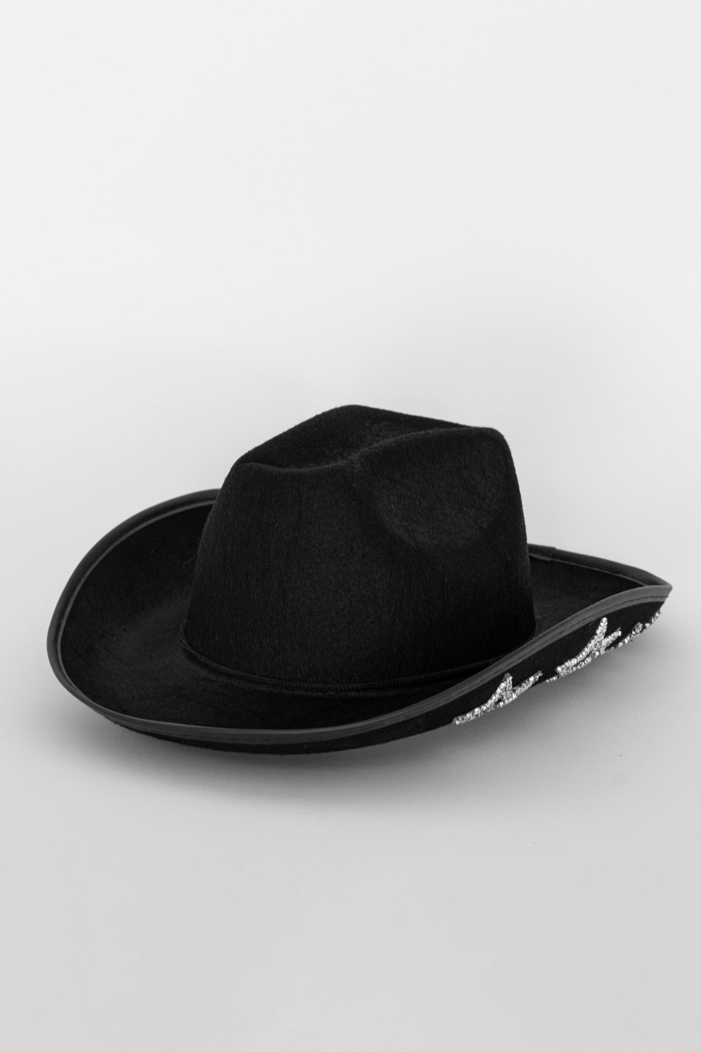 Bobby Rhinestone Star Cowboy Hat Black