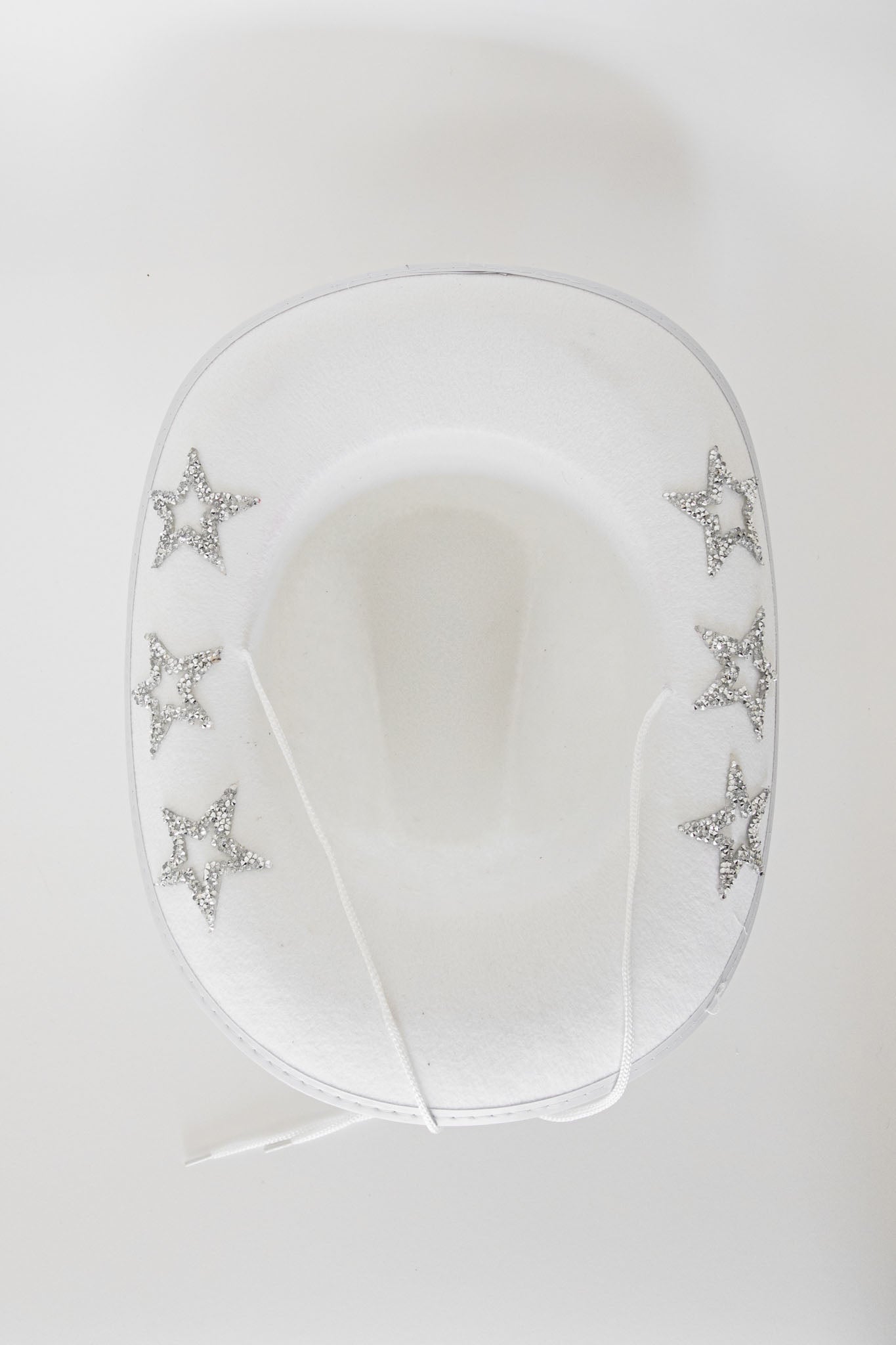 Bobby Rhinestone Star Cowboy Hat White