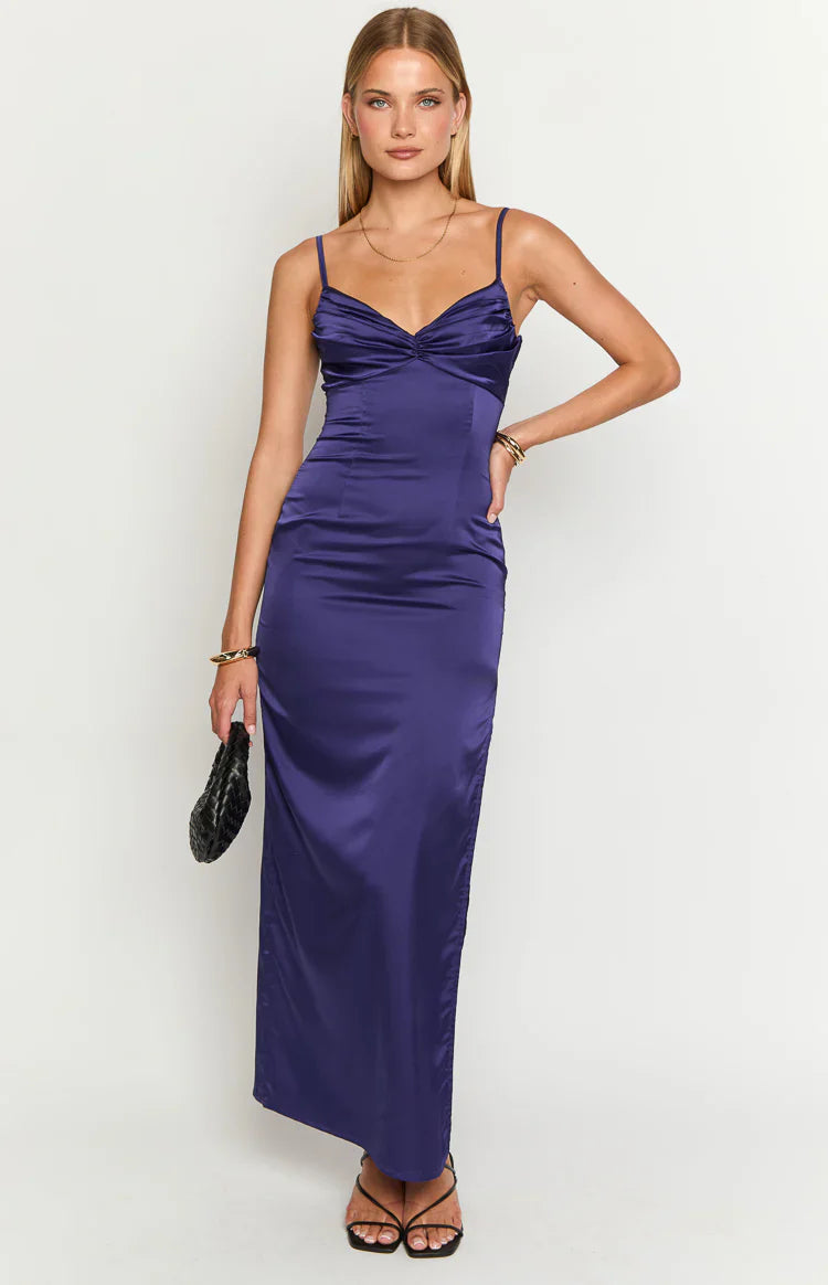 Honey Navy Maxi Dress