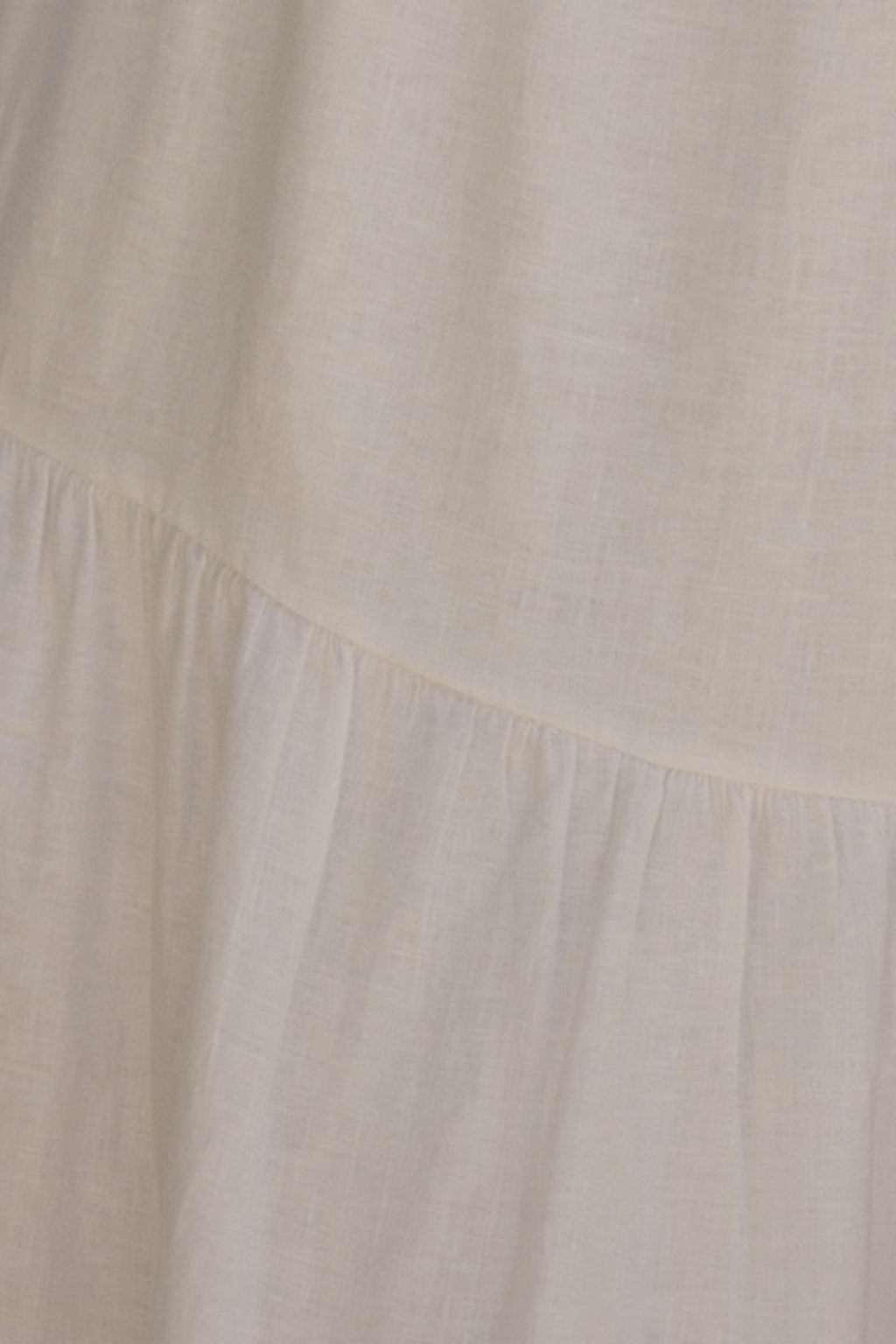 Liliana 100% Linen Maxi Dress White