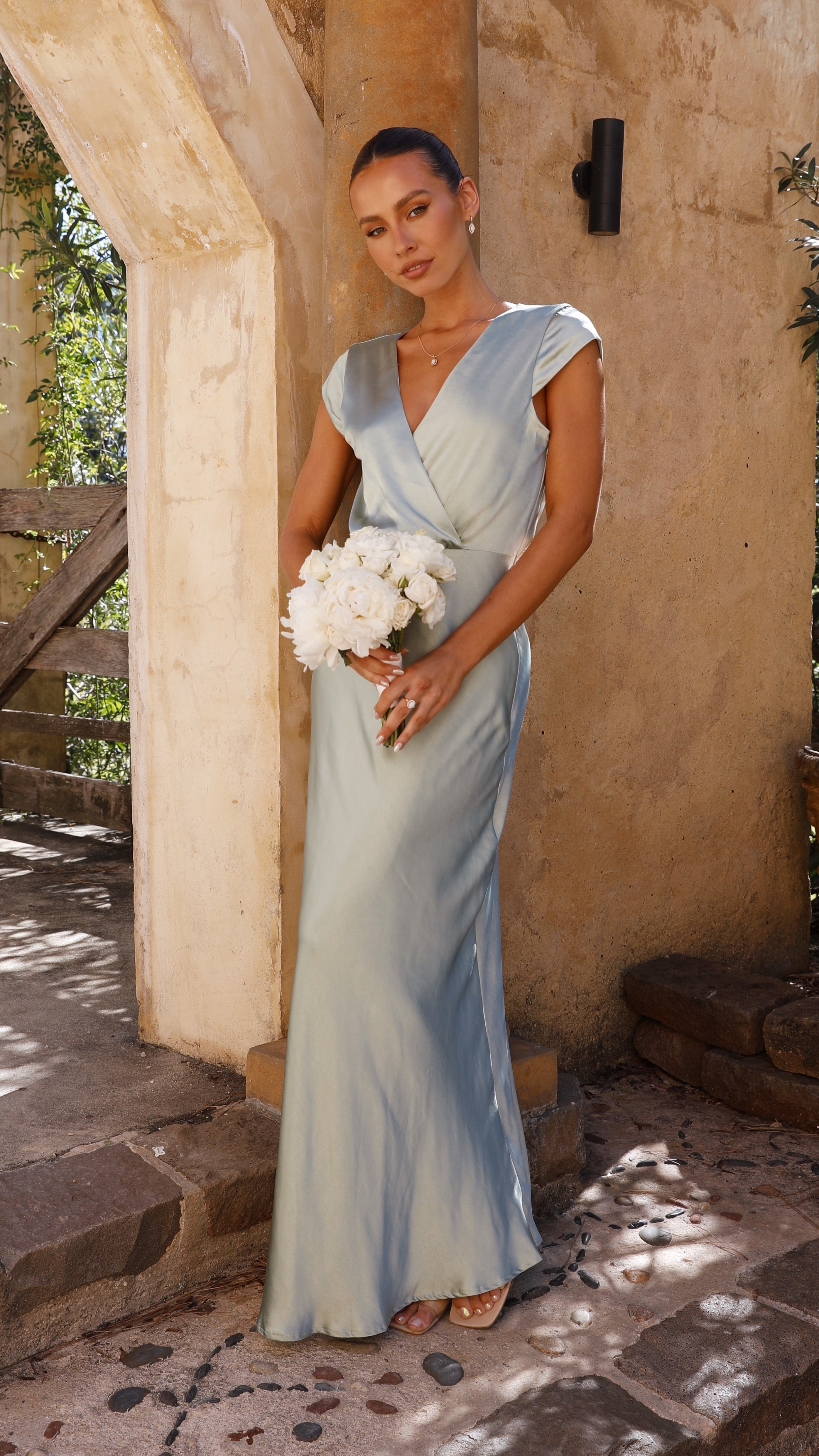 Selma Maxi Dress - Sage