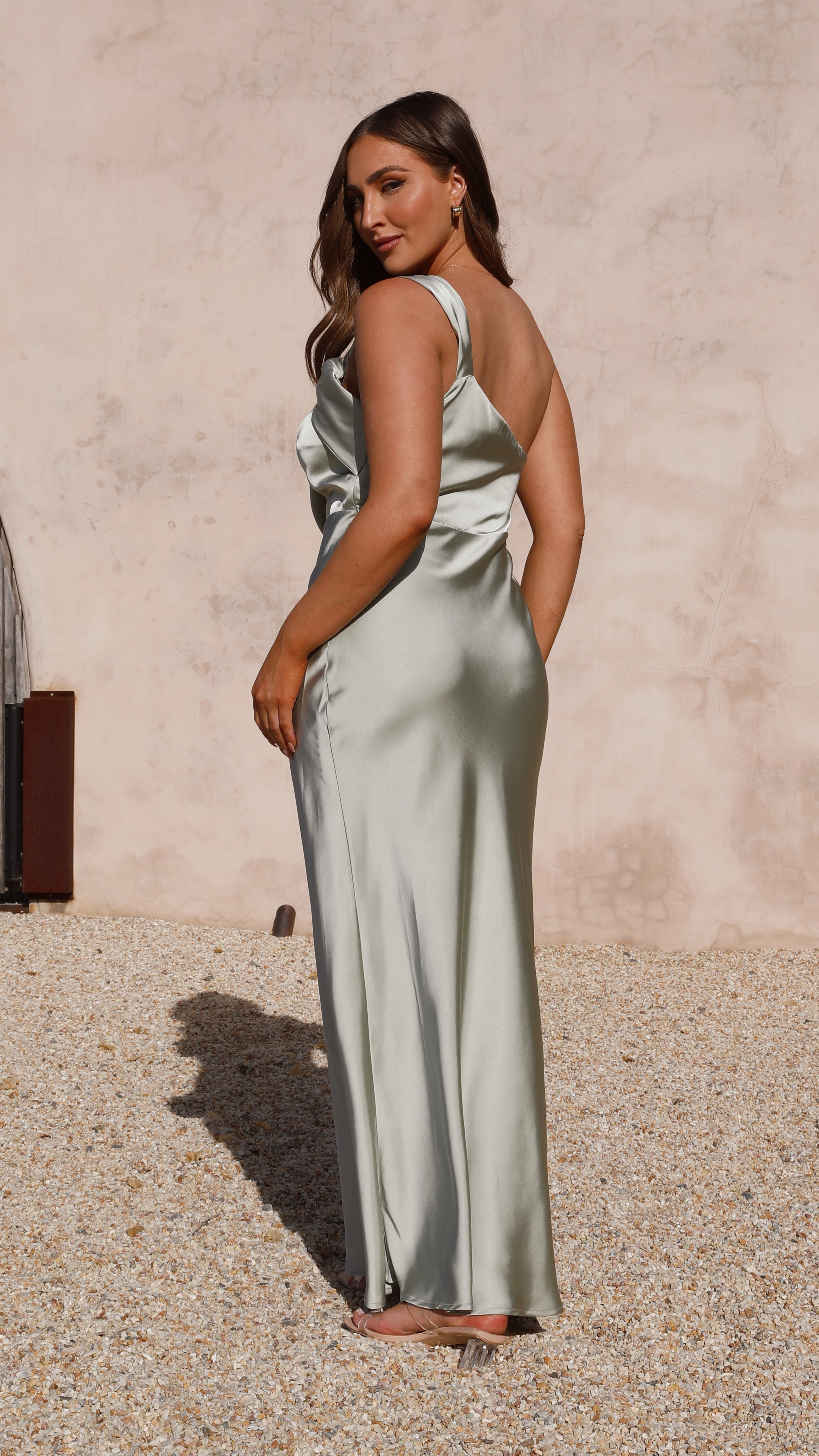 Greta Maxi Dress - Sage