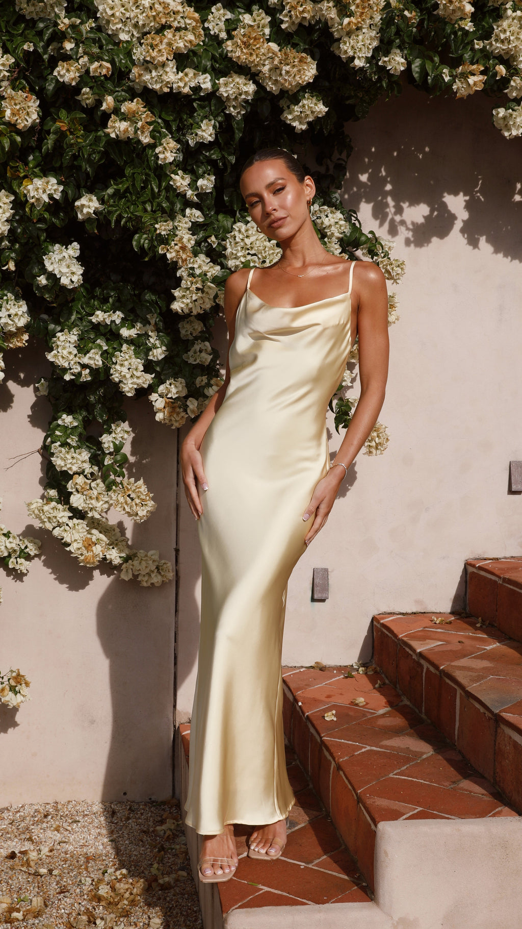 Willow Maxi Dress - Lemon