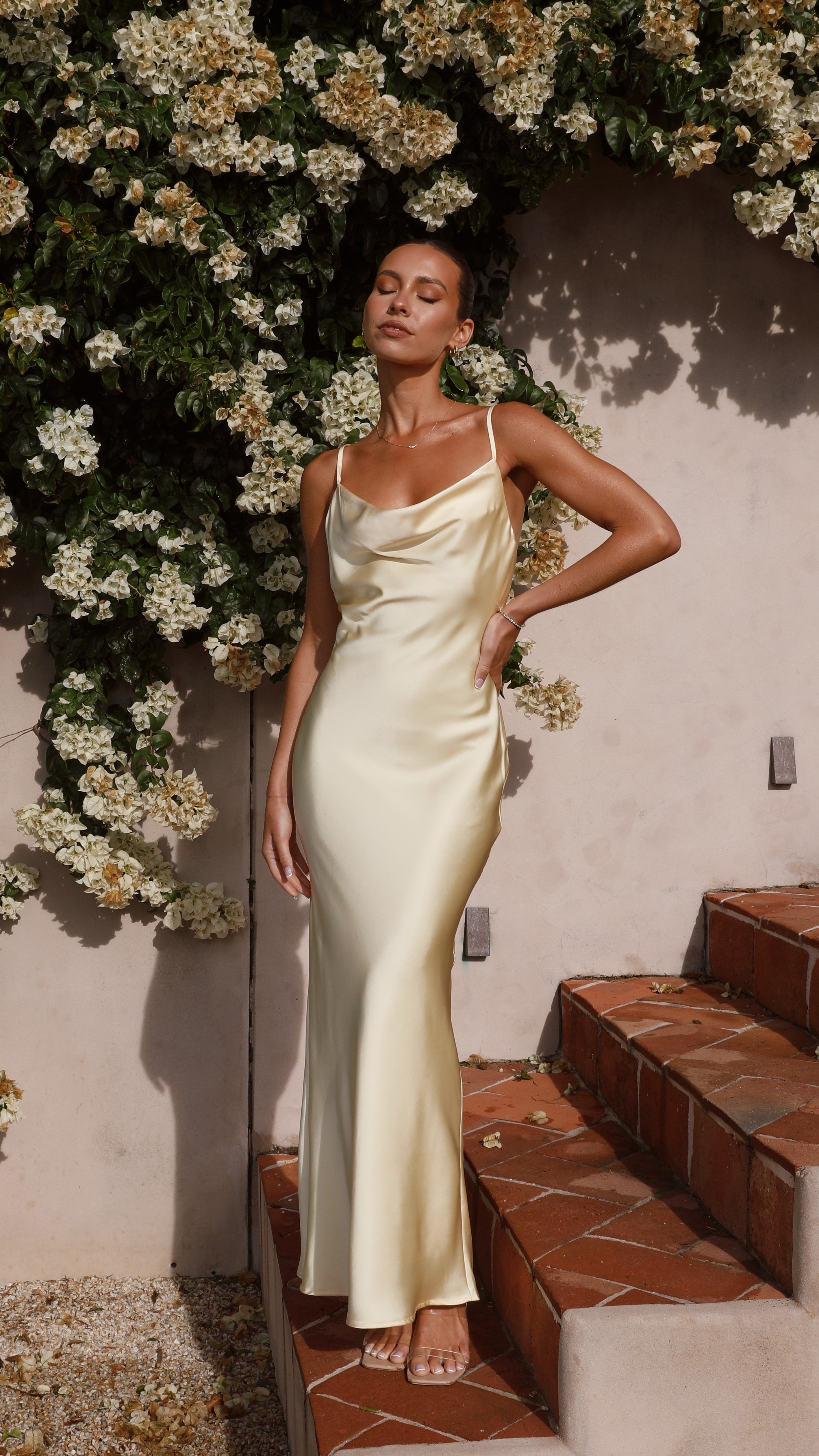 Willow Maxi Dress - Lemon