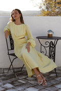 Miles Apart Maxi Dress Yellow