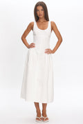LIONESS Luna Rosa Maxi Dress Porcelain