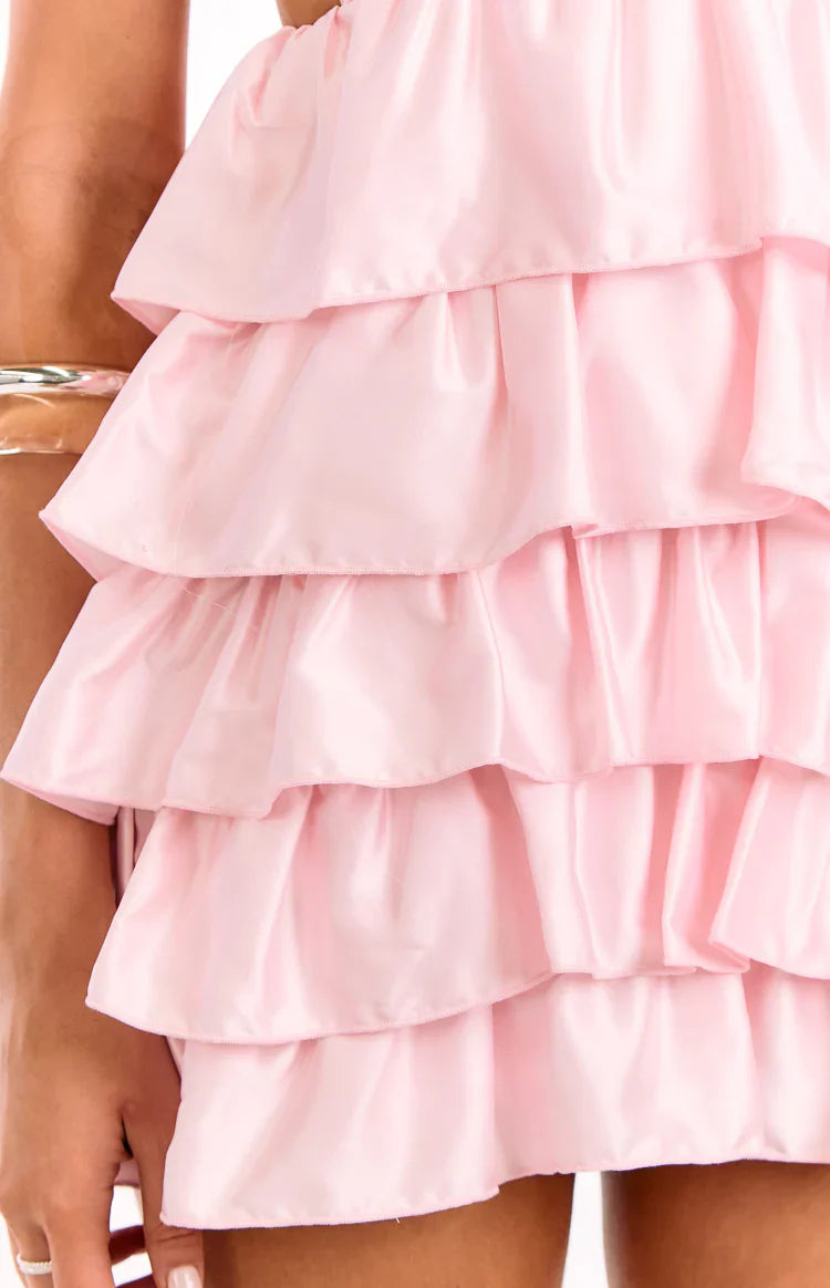 Marielle Pink Mini Dress