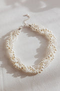 Your Smile Pearl Necklace Silver