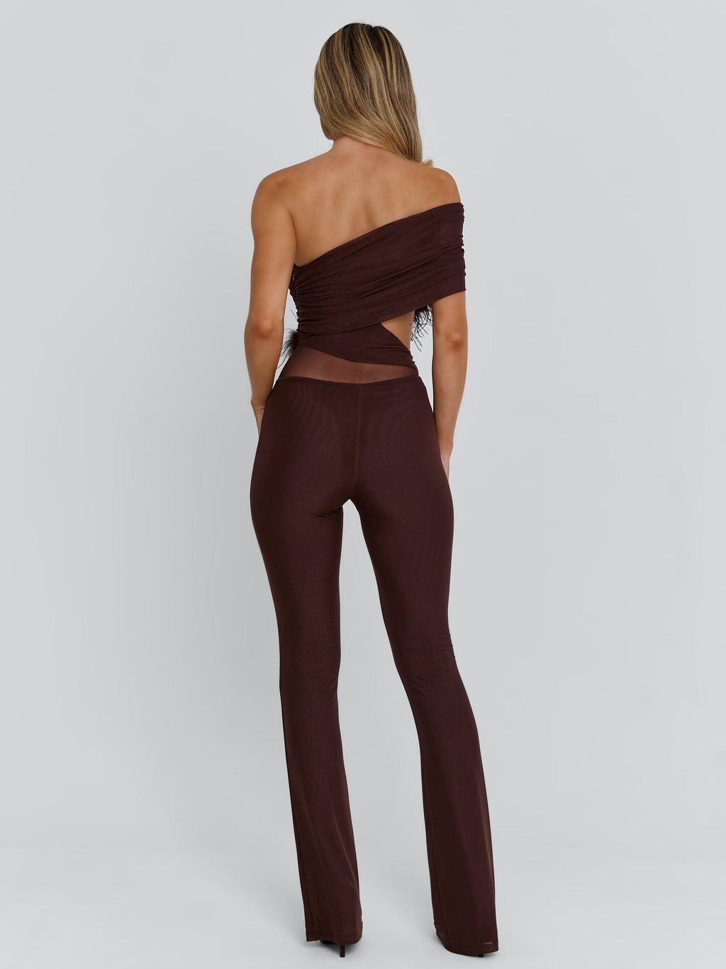 OMAY JUMPSUIT CHOCOLATE