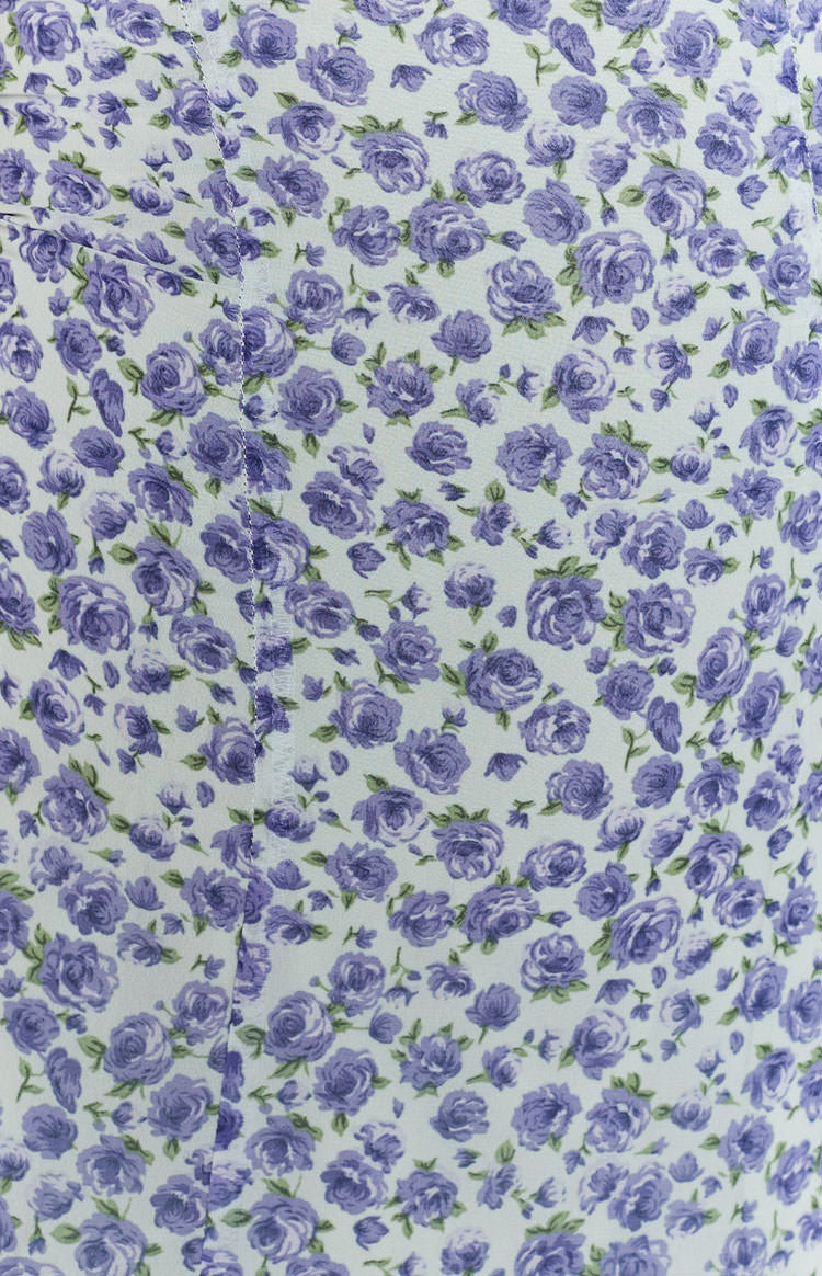 Penny Lane Blue Floral Mini Dress