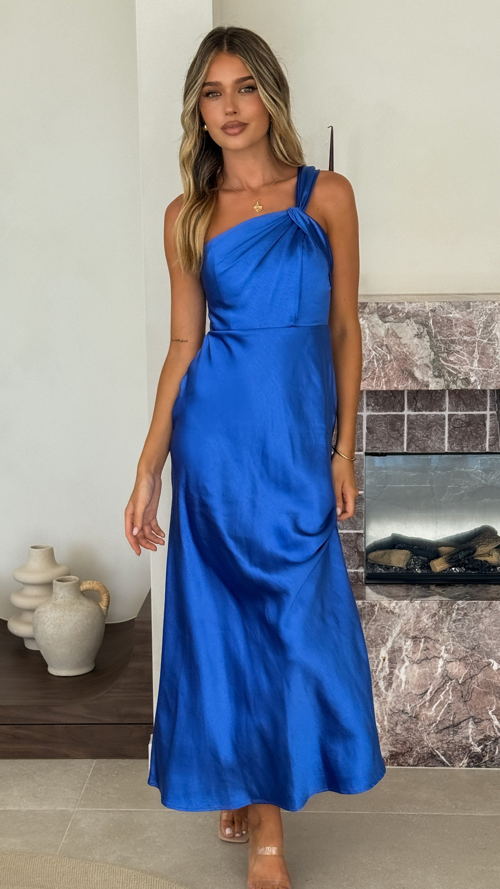Leah Maxi Dress - Royal Blue