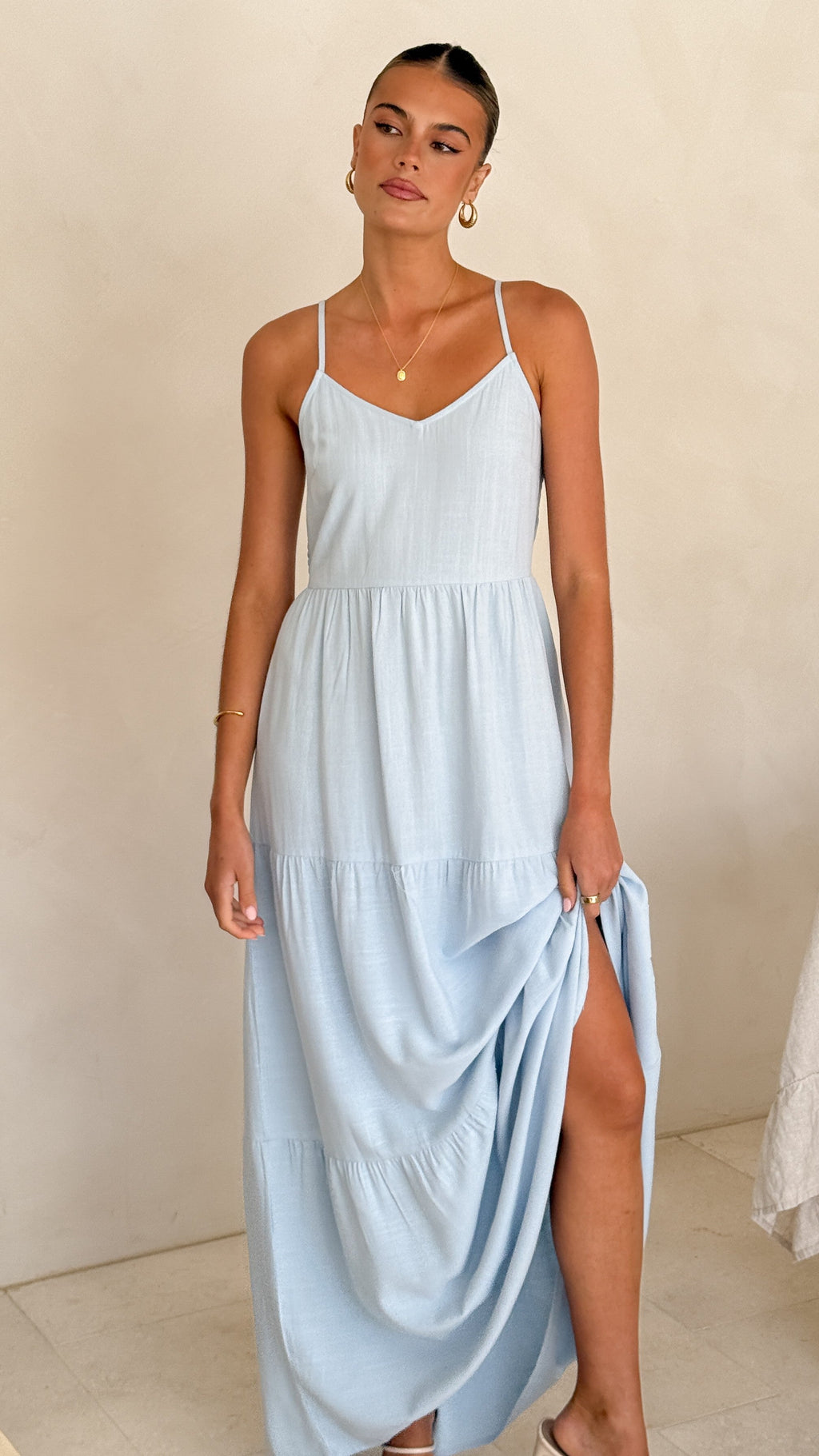 Shelley Maxi Dress - Blue