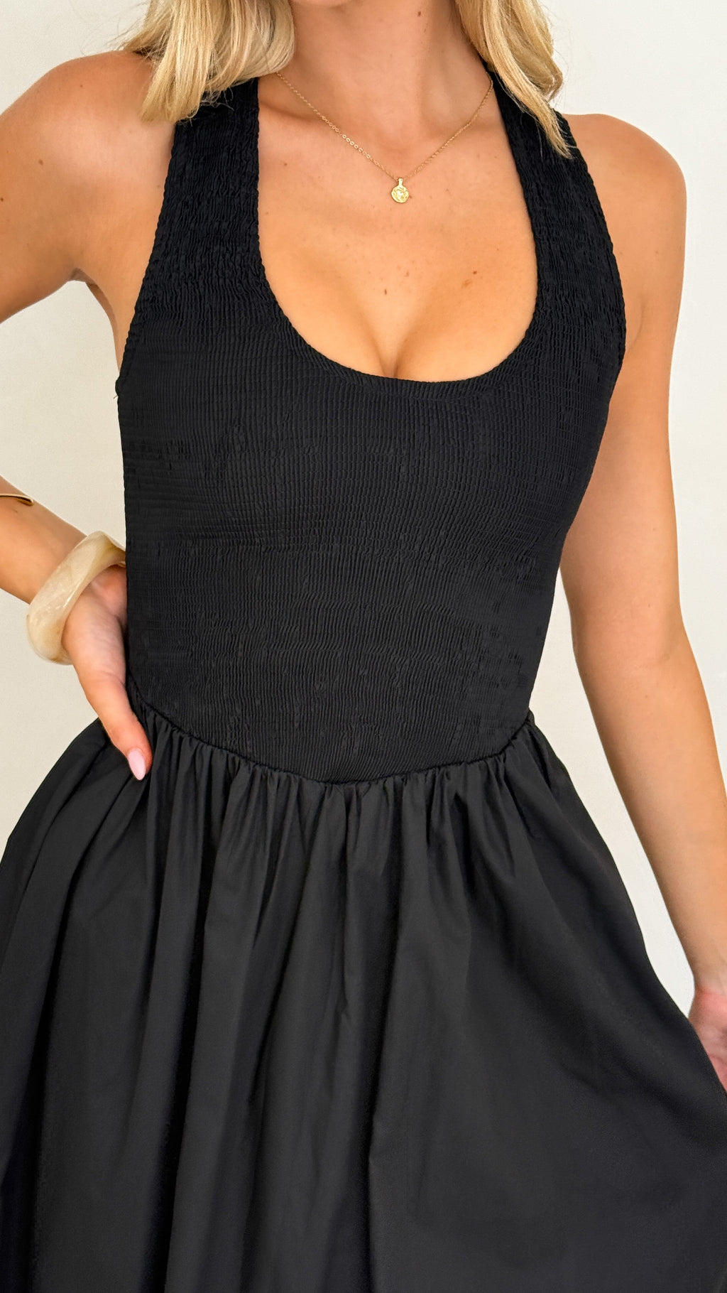 Maia Maxi Dress - Black