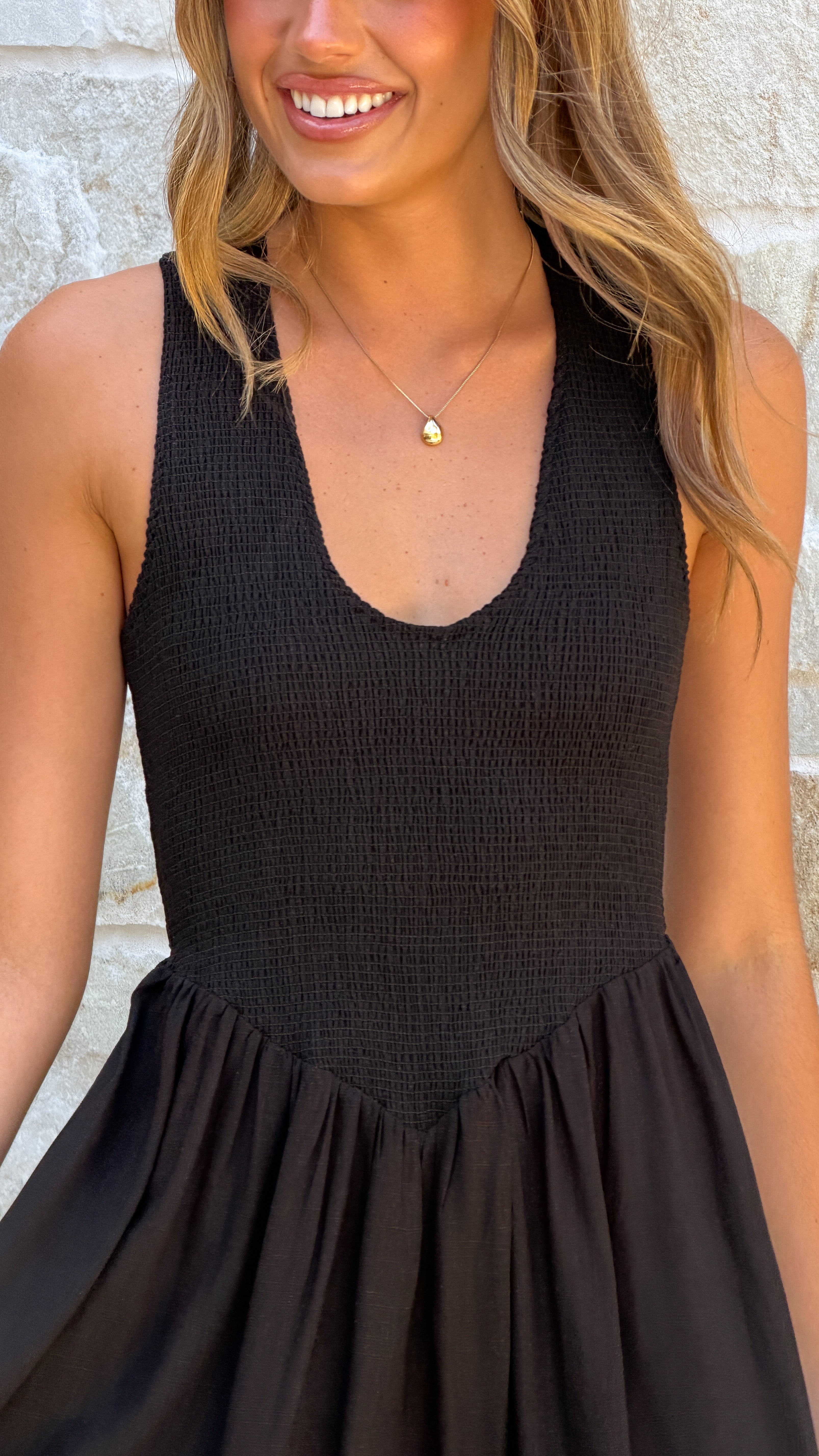 Amira Maxi Dress - Black