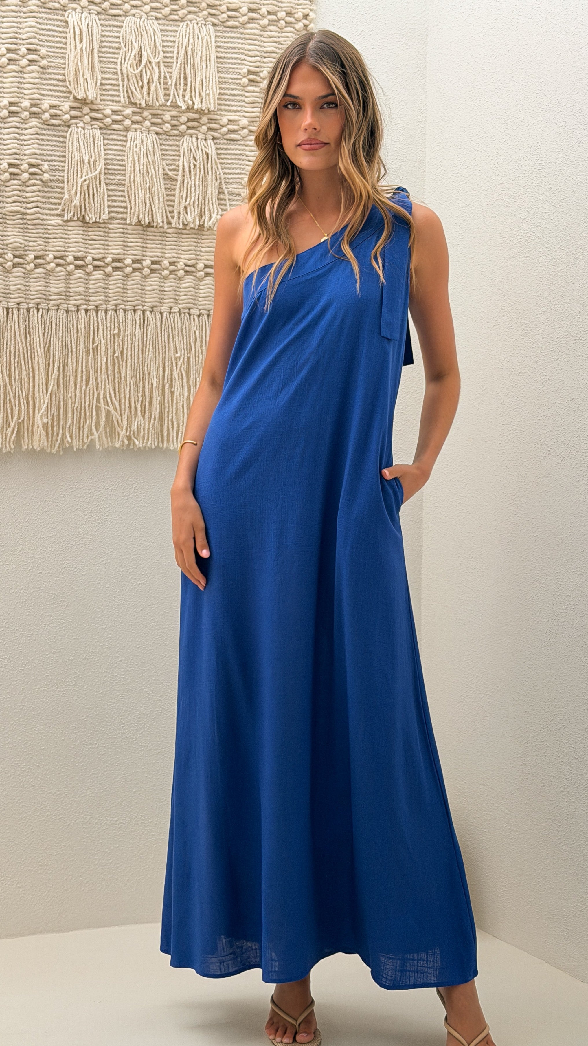 Hallie Maxi Dress - Blue