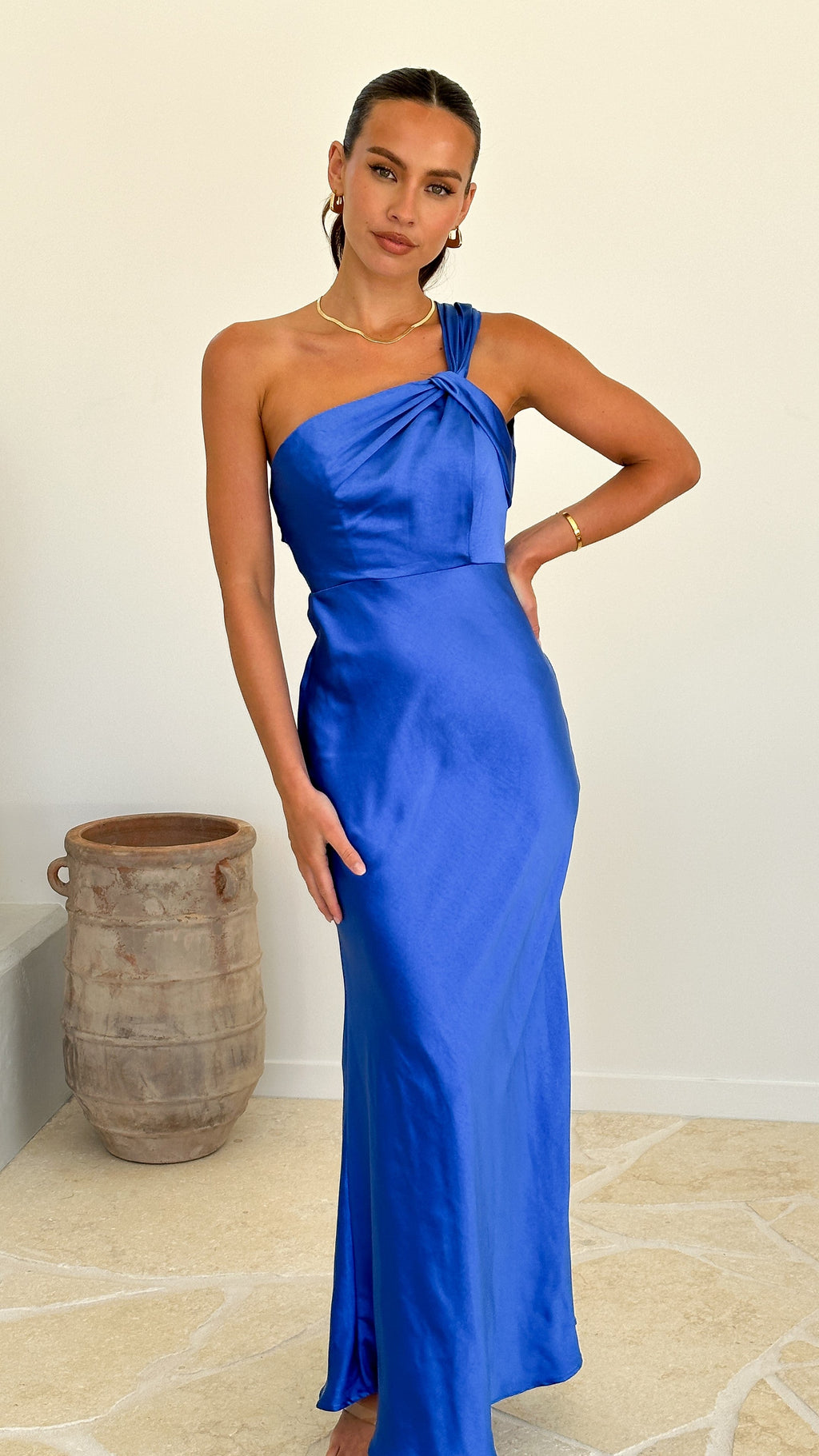 Leah Maxi Dress - Royal Blue