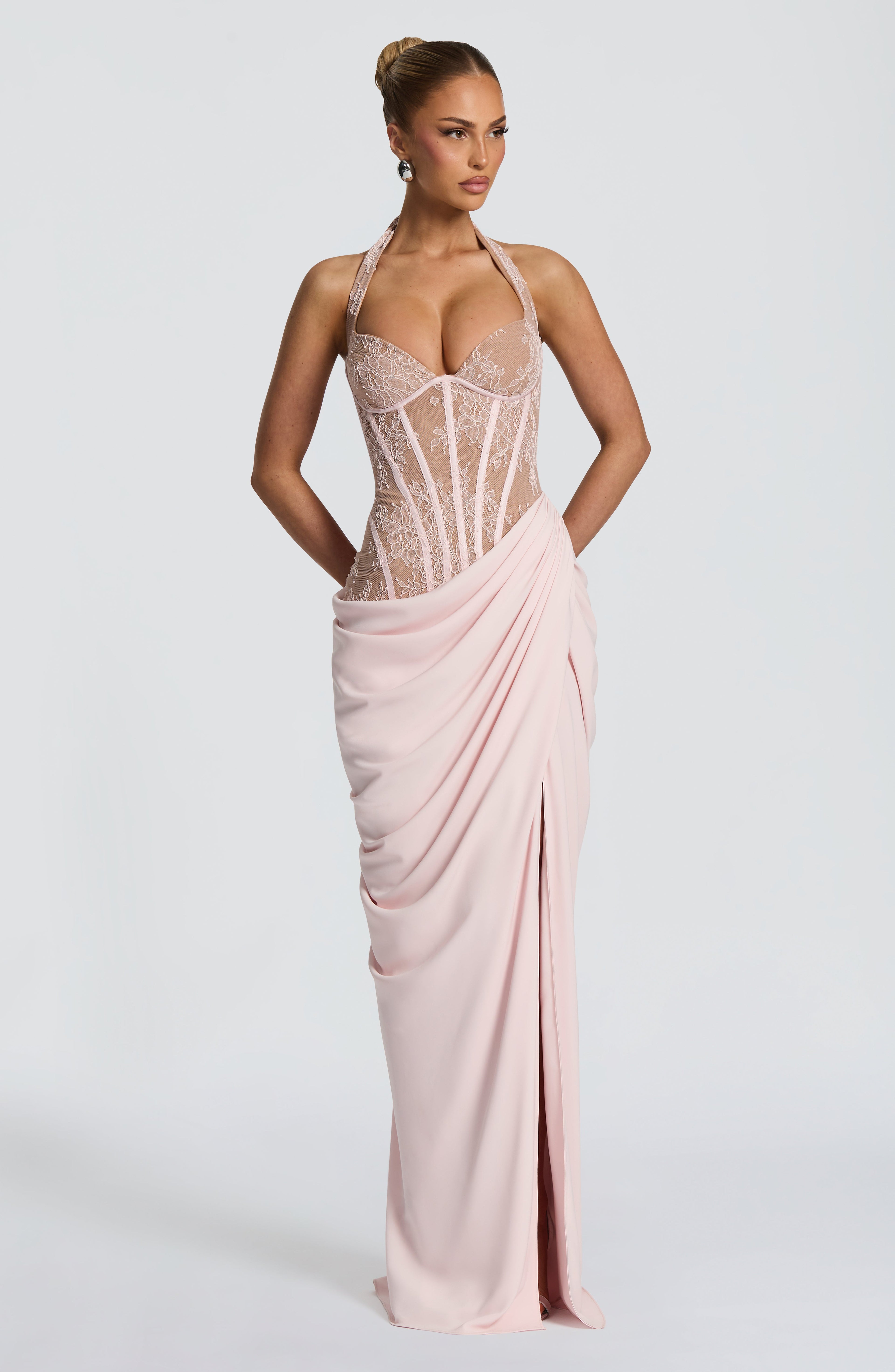 Bonita Maxi Dress - Blush
