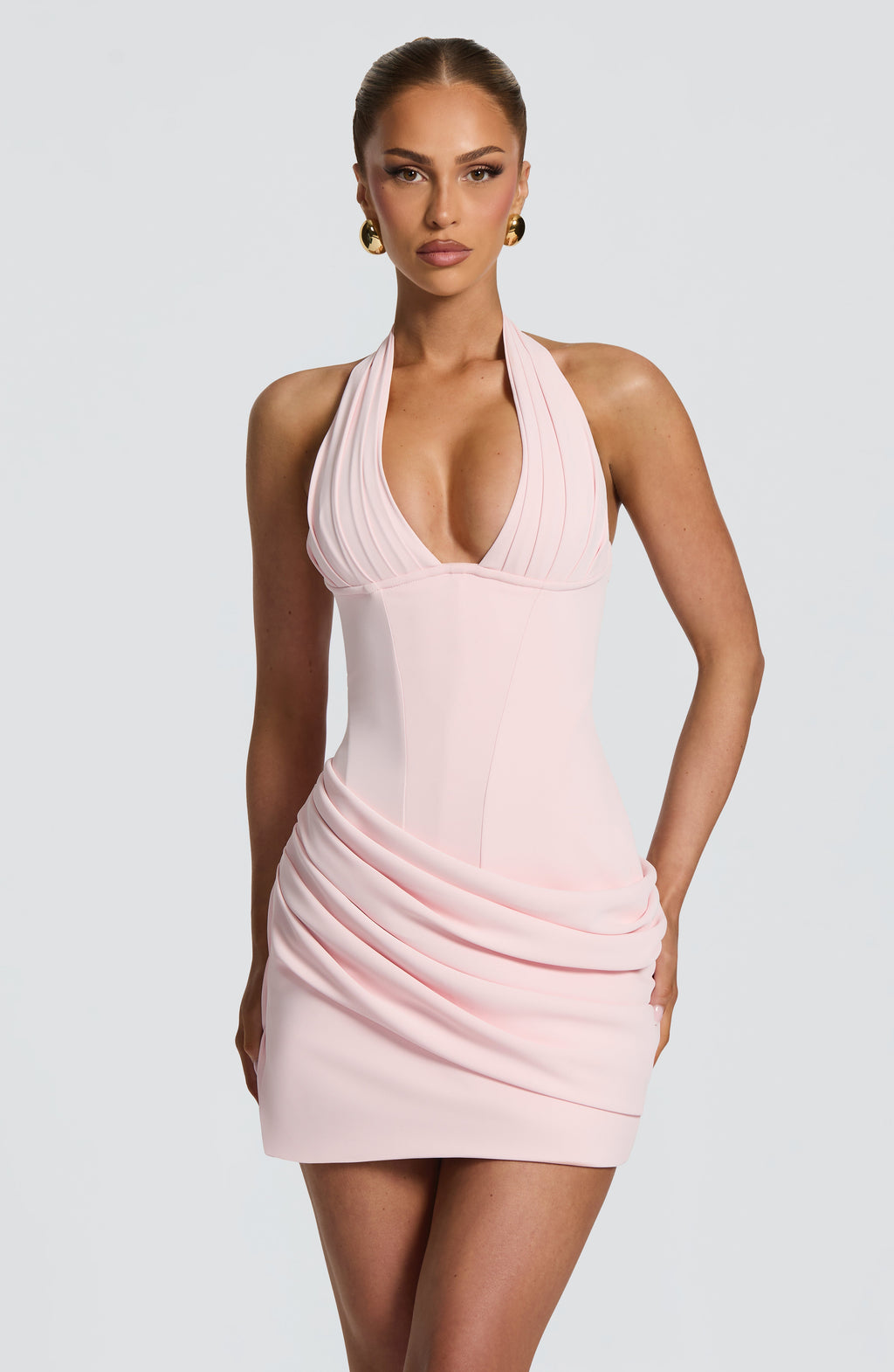 Nehemia Mini Dress - Blush