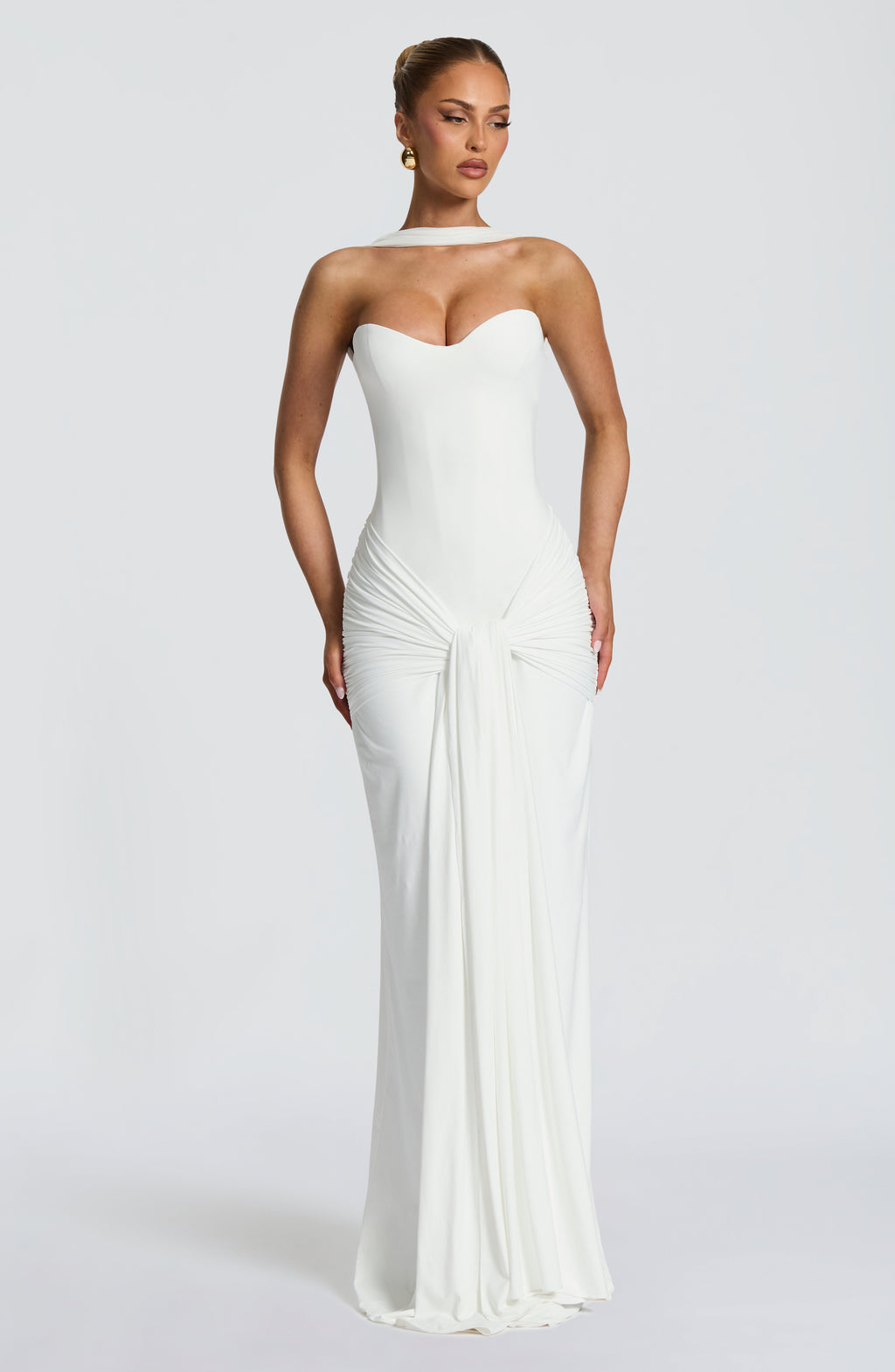 Gia Maxi Dress - Ivory