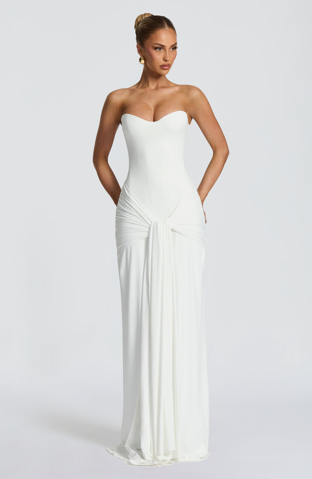 Gia Maxi Dress - Ivory