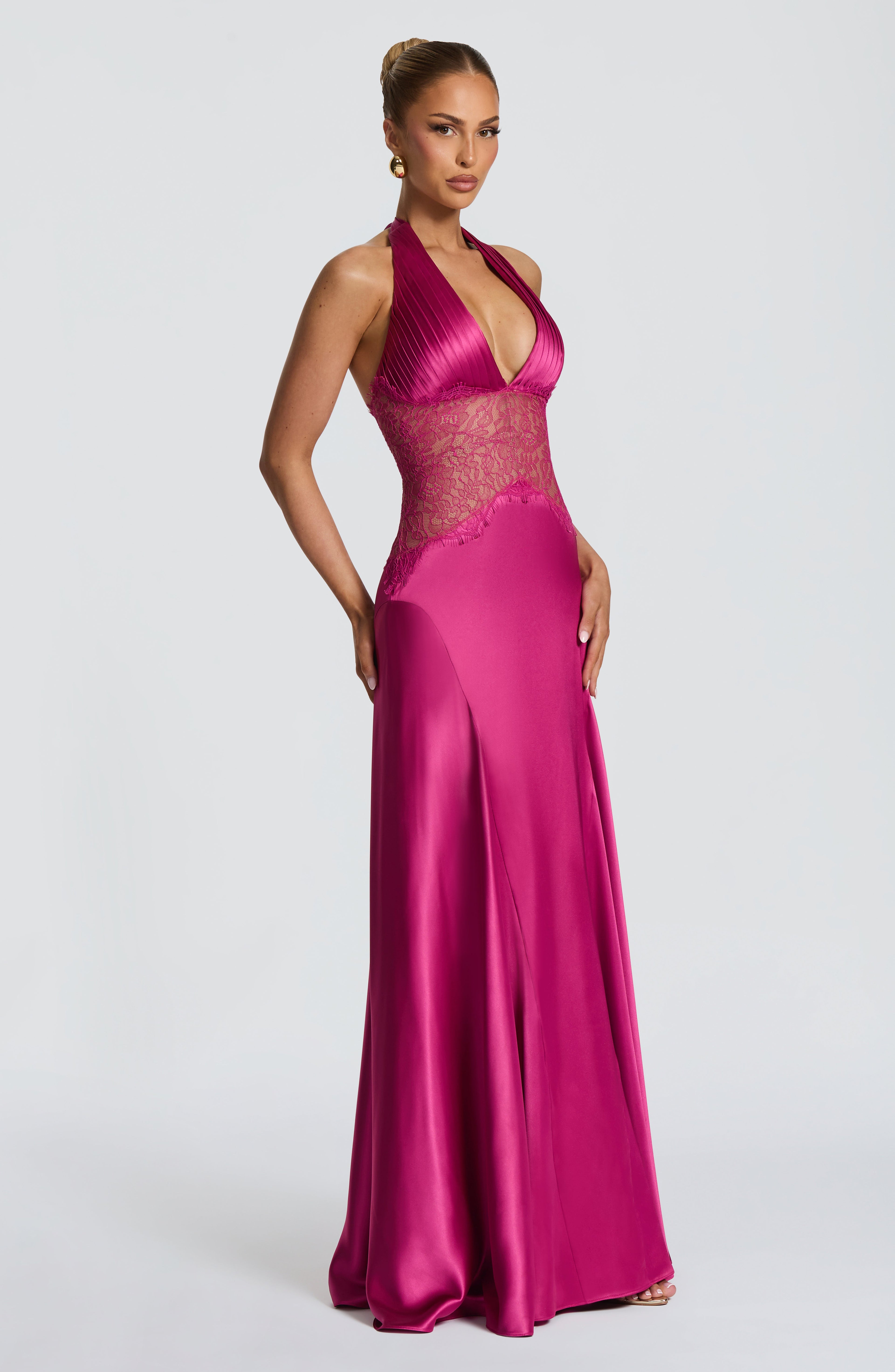 Virella Maxi Dress - Fuchsia