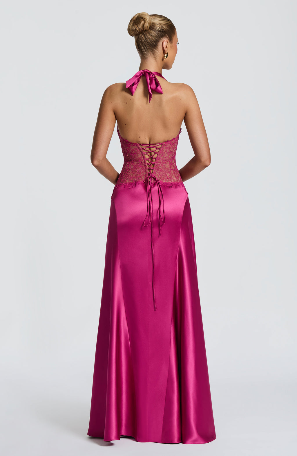 Virella Maxi Dress - Fuchsia
