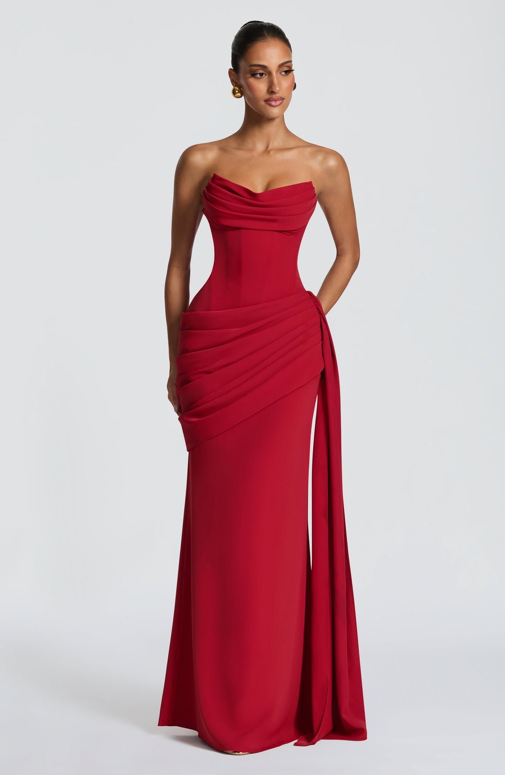 Matisse Maxi Dress - Deep Red