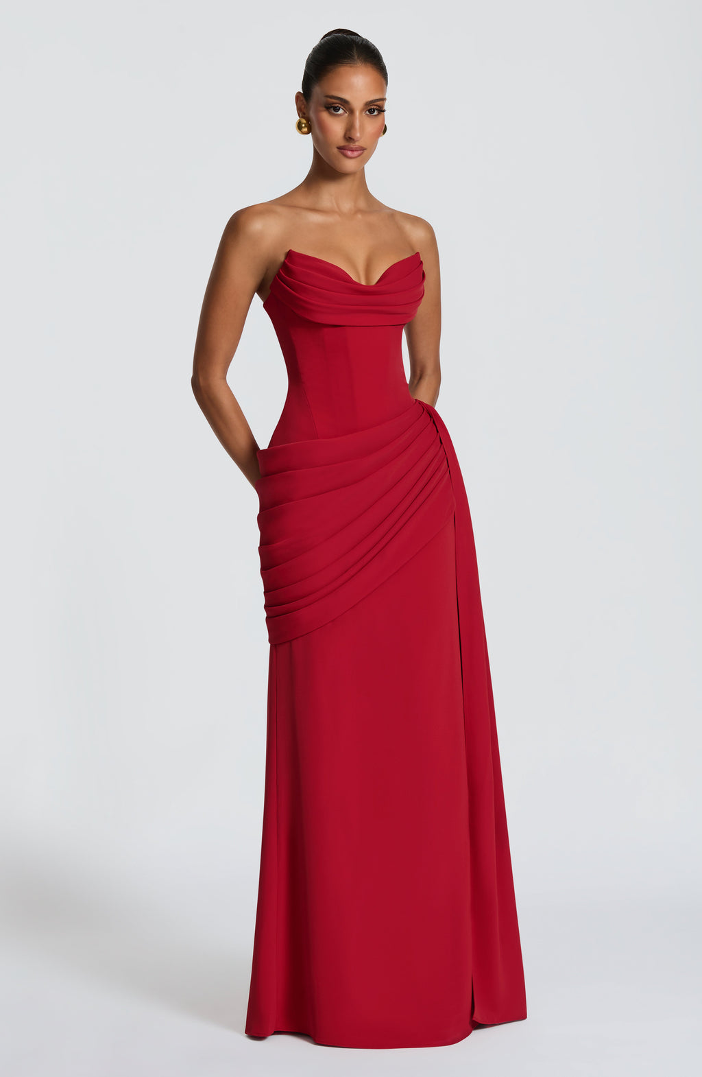 Matisse Maxi Dress - Deep Red