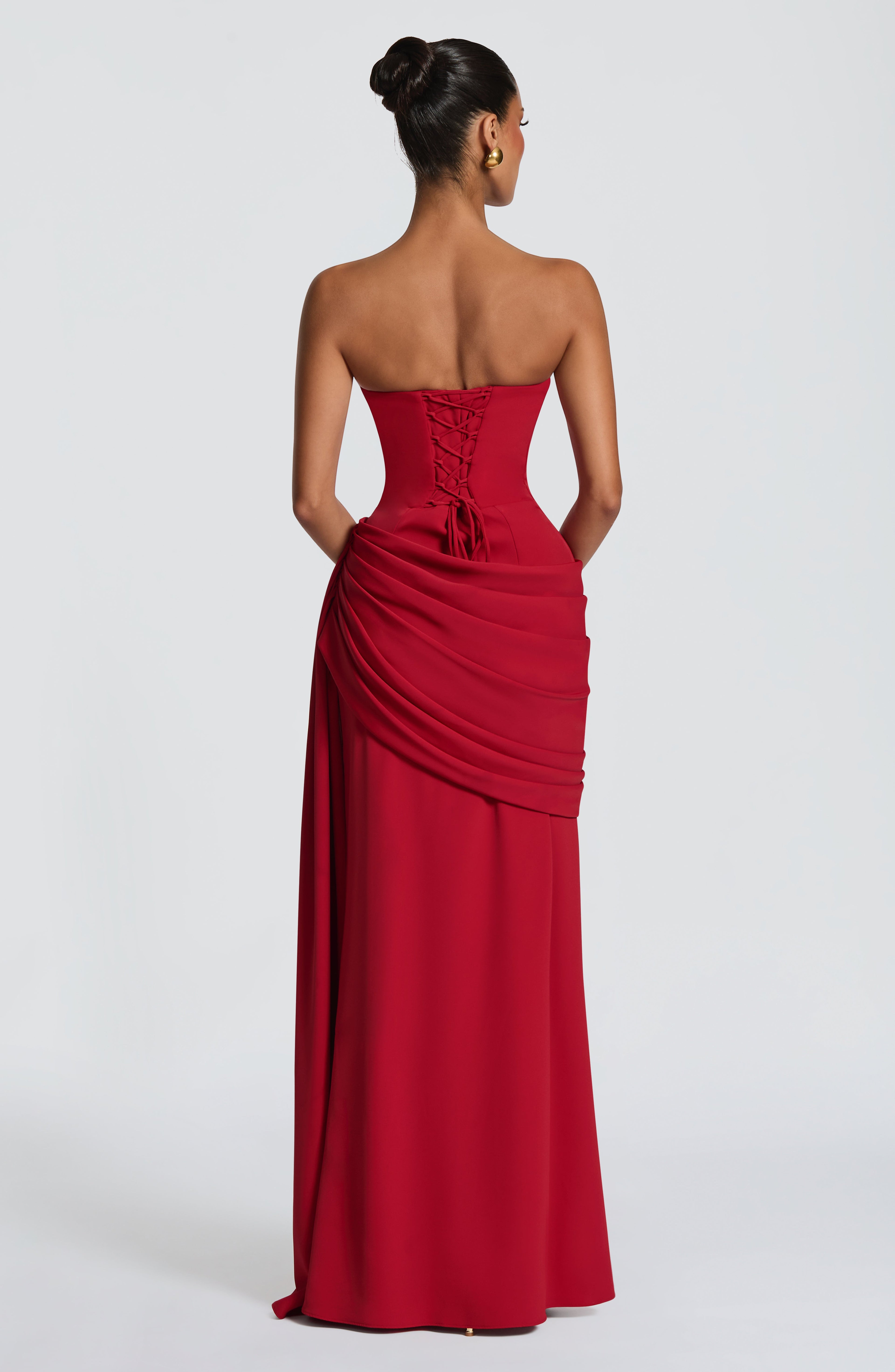 Matisse Maxi Dress - Deep Red