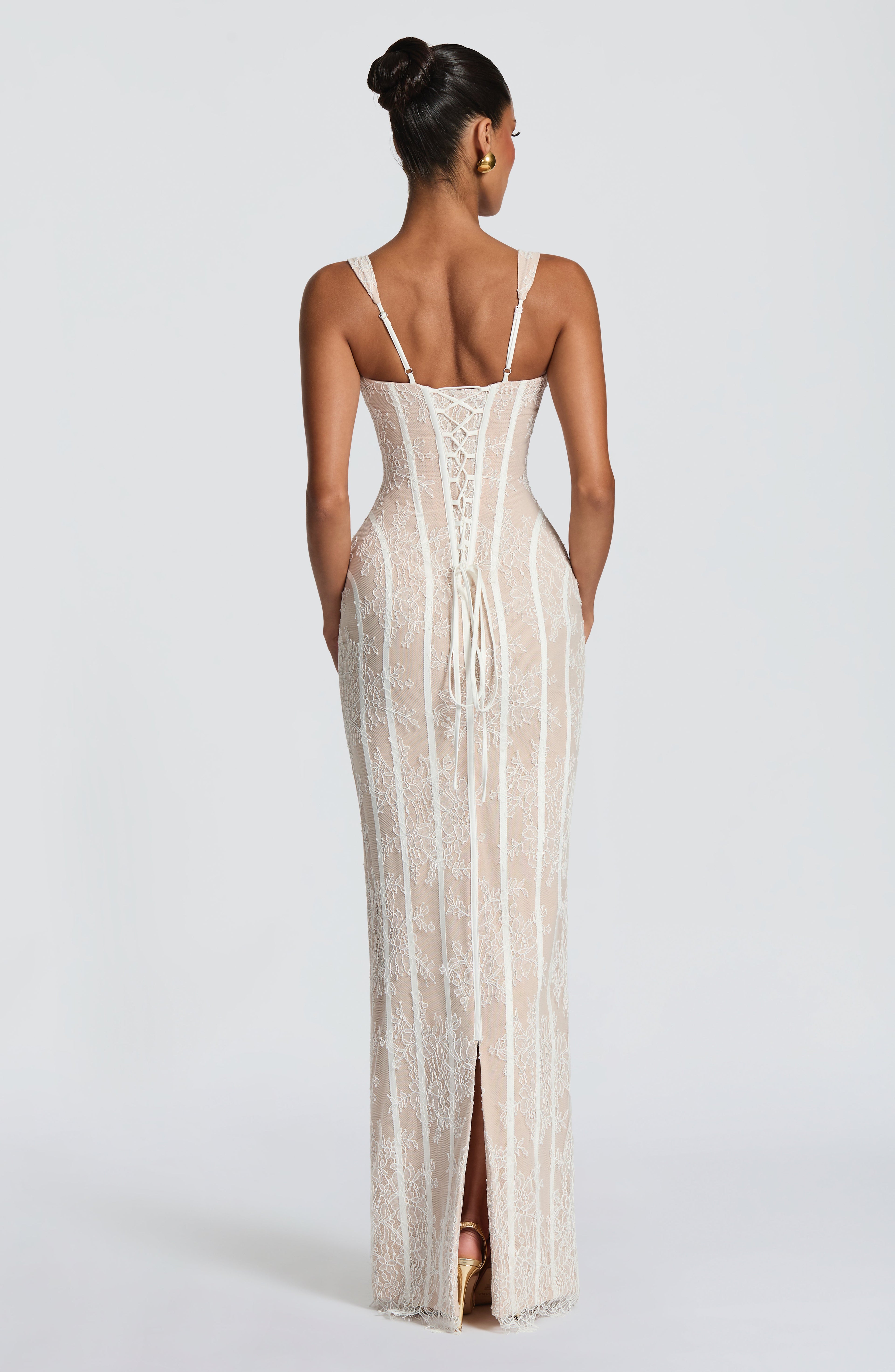 Polina Maxi Dress - Ivory