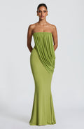 Vienna Maxi Dress - Olive