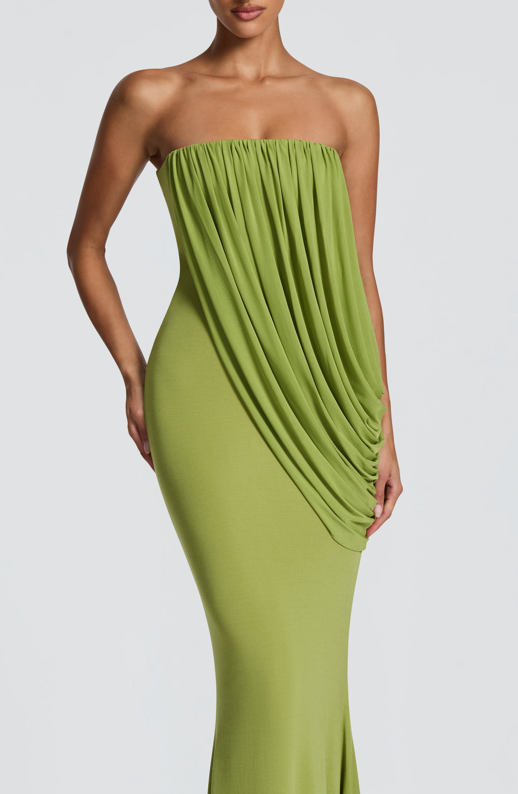 Vienna Maxi Dress - Olive