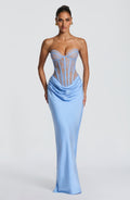 Kathleen Maxi Dress - Powder Blue