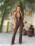 SAWYER JUMPSUIT MOCHA