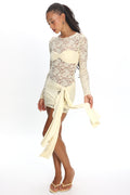 LIONESS Midnight Mini Dress Butter