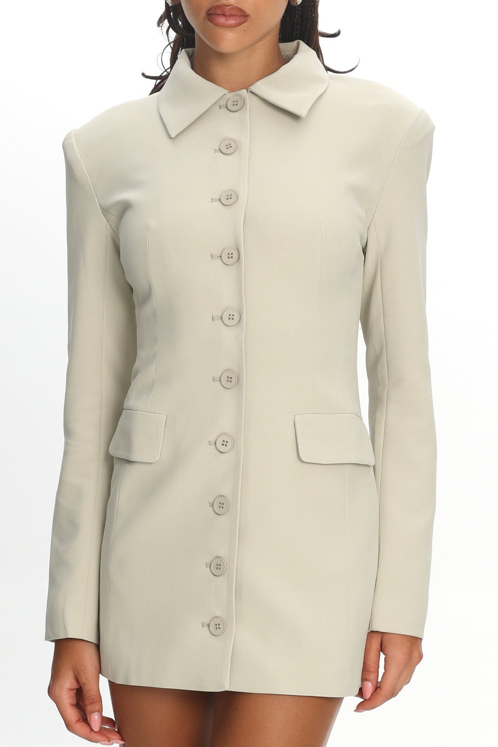 LIONESS Cheri Mini Dress Matcha