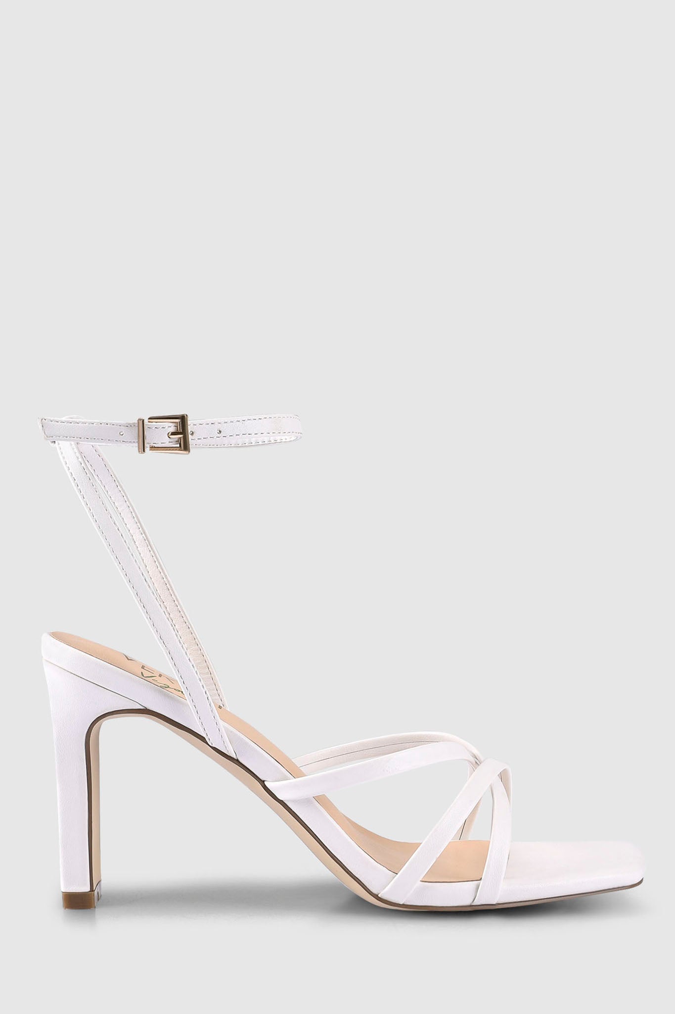 VERALi Kipp Strappy Heels Chalk