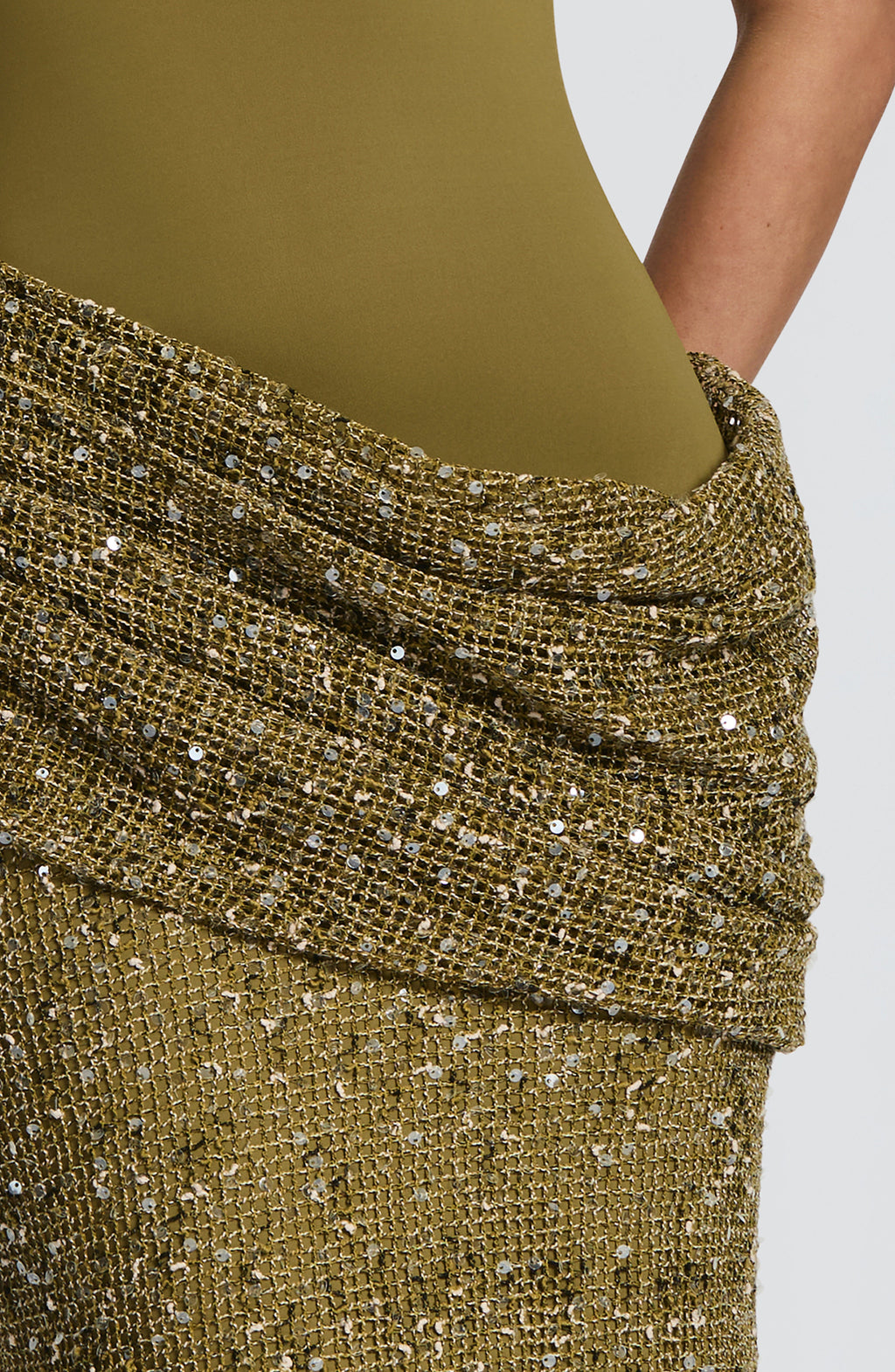 Solea Maxi Dress - Deep Olive