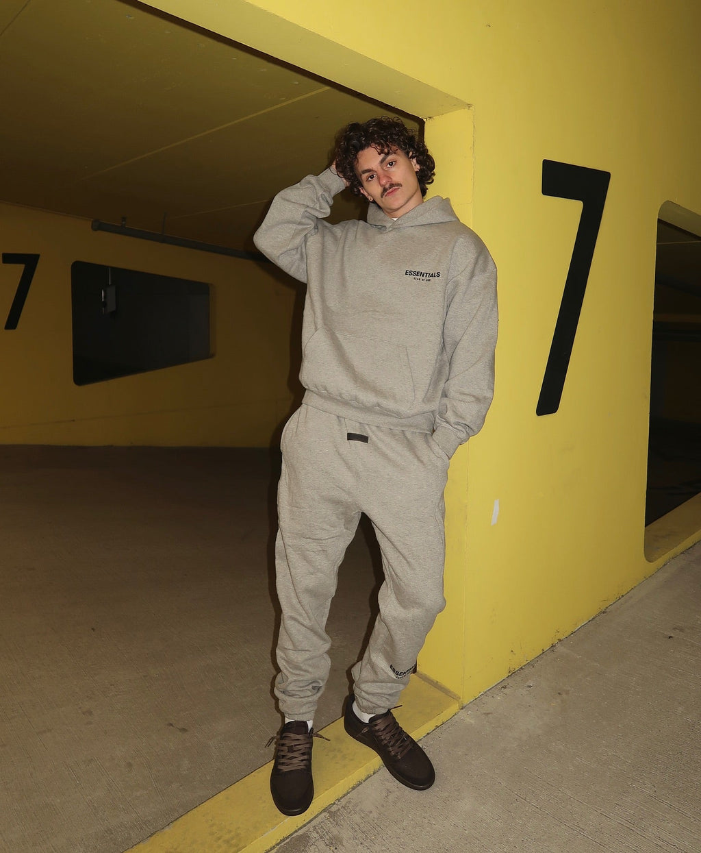 Essentials Fear Of God Tracksuit Dark Oatmeal