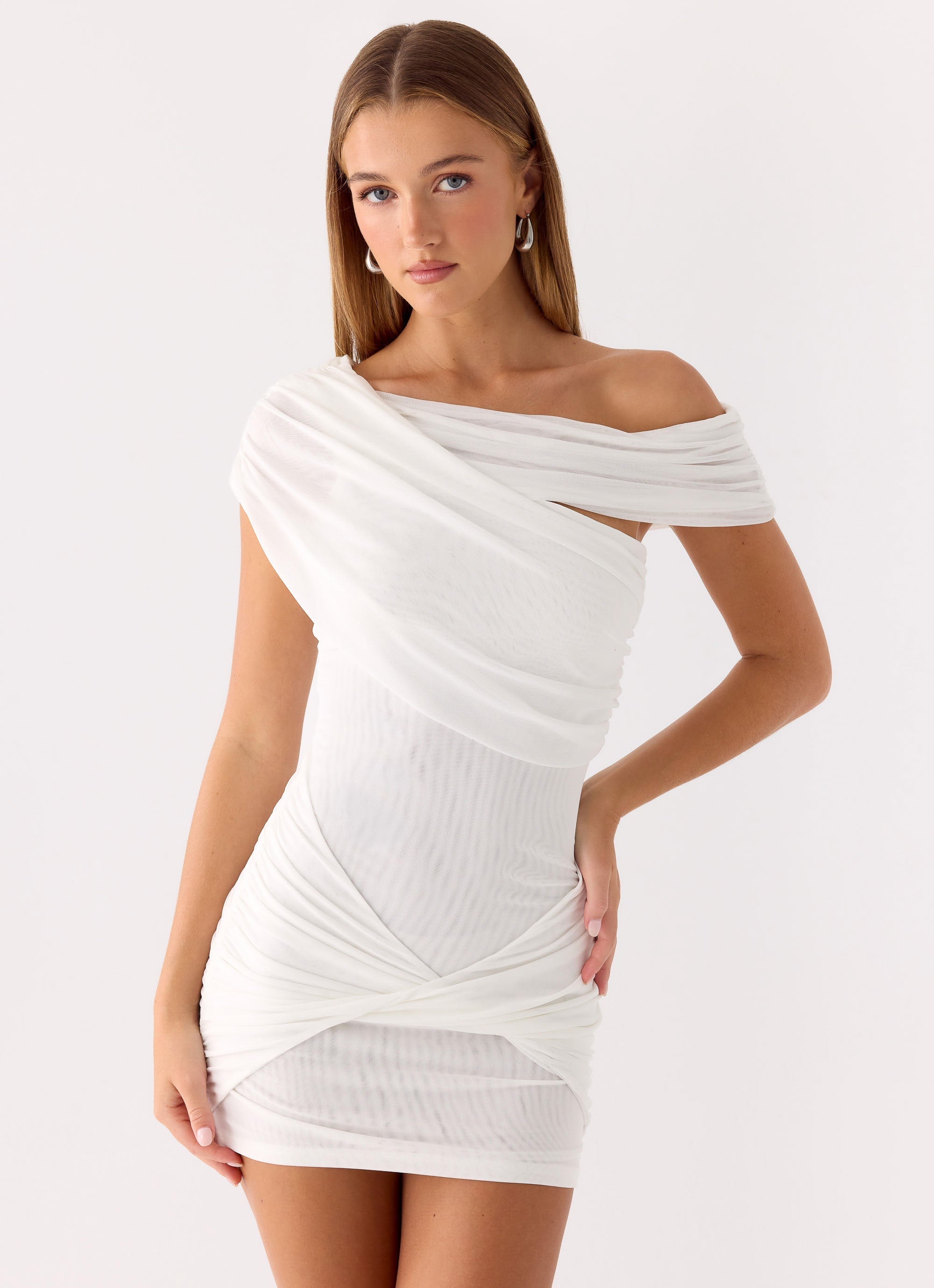 Surina Mini Dress - White