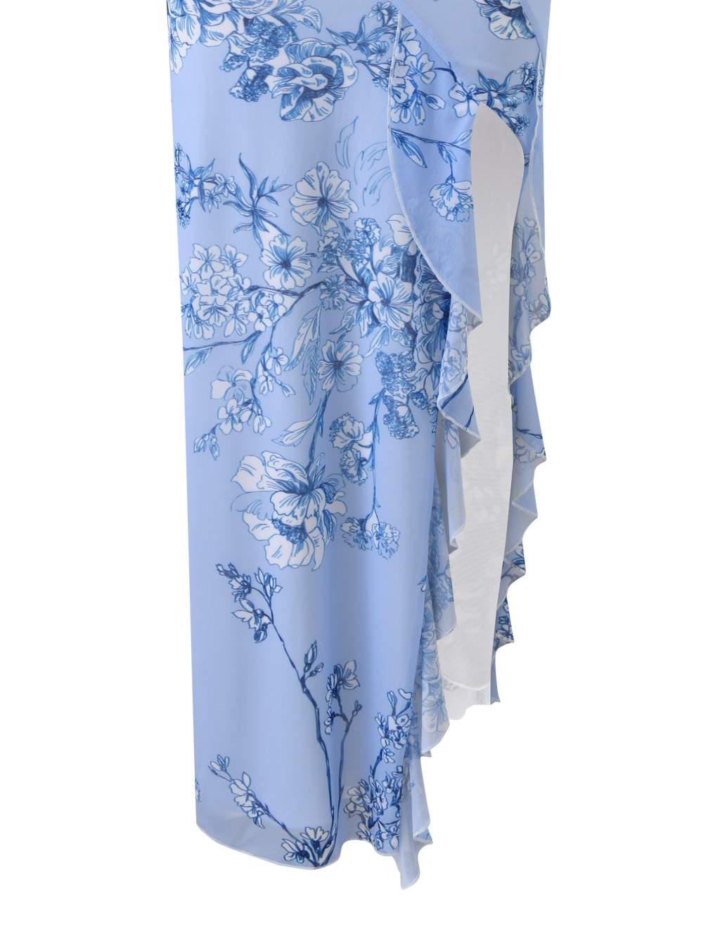 THEO MAXI DRESS - BLUE FLORAL