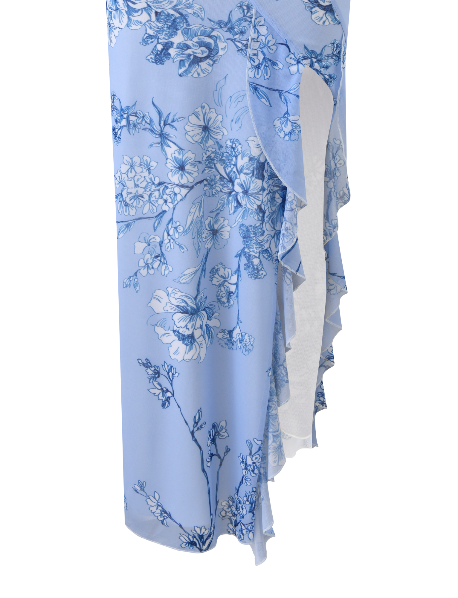 THEO MAXI DRESS - BLUE FLORAL
