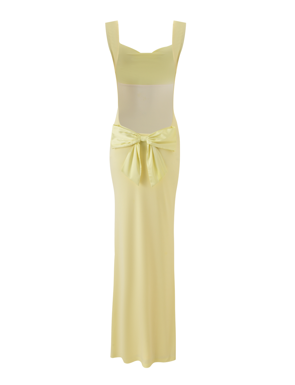 ZITA MAXI DRESS - LEMON