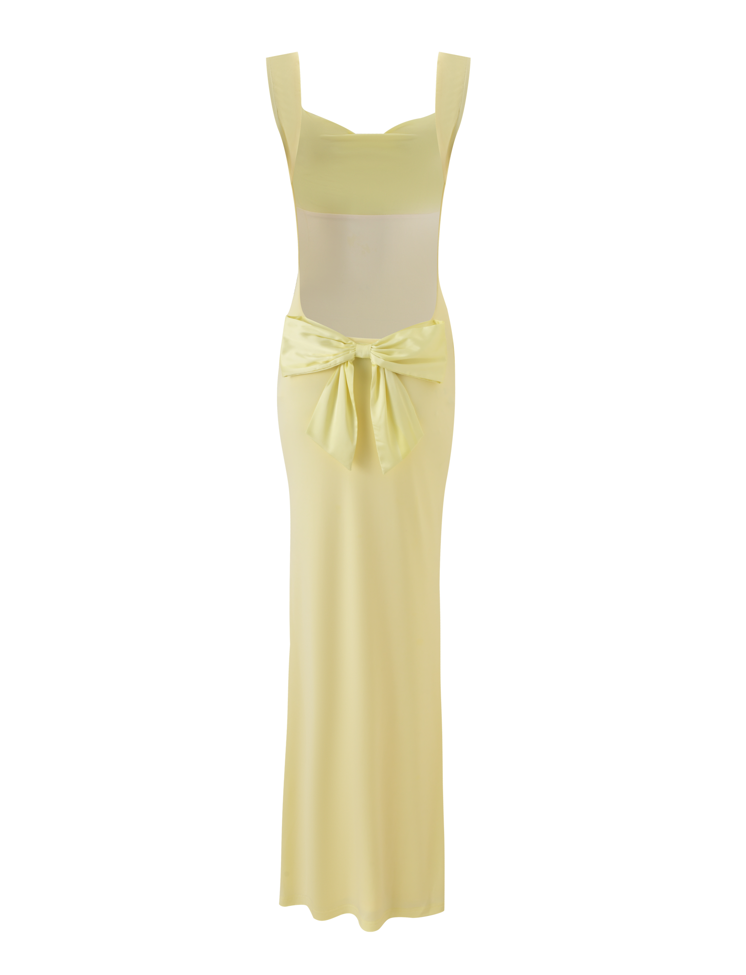 ZITA MAXI DRESS - LEMON