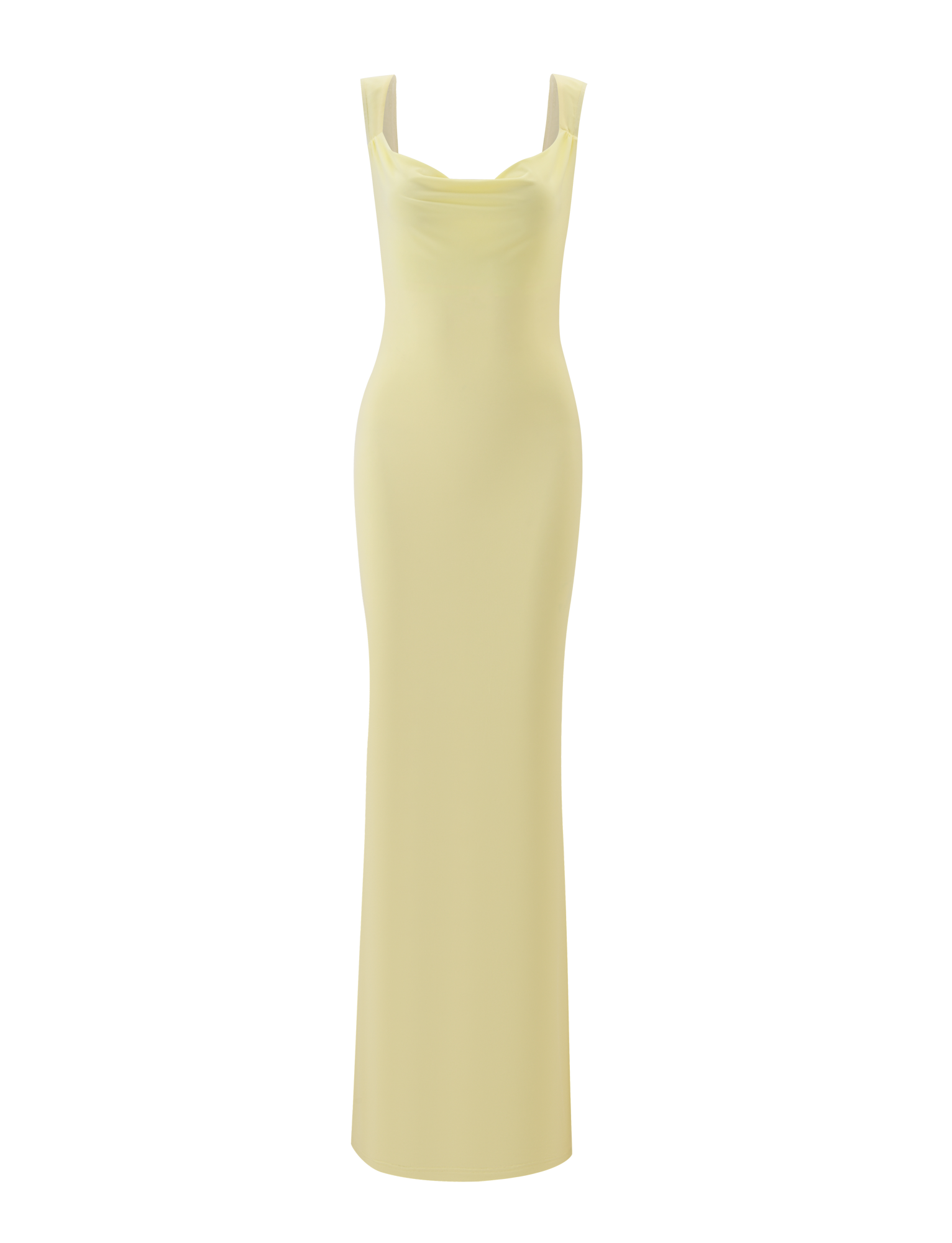 ZITA MAXI DRESS - LEMON